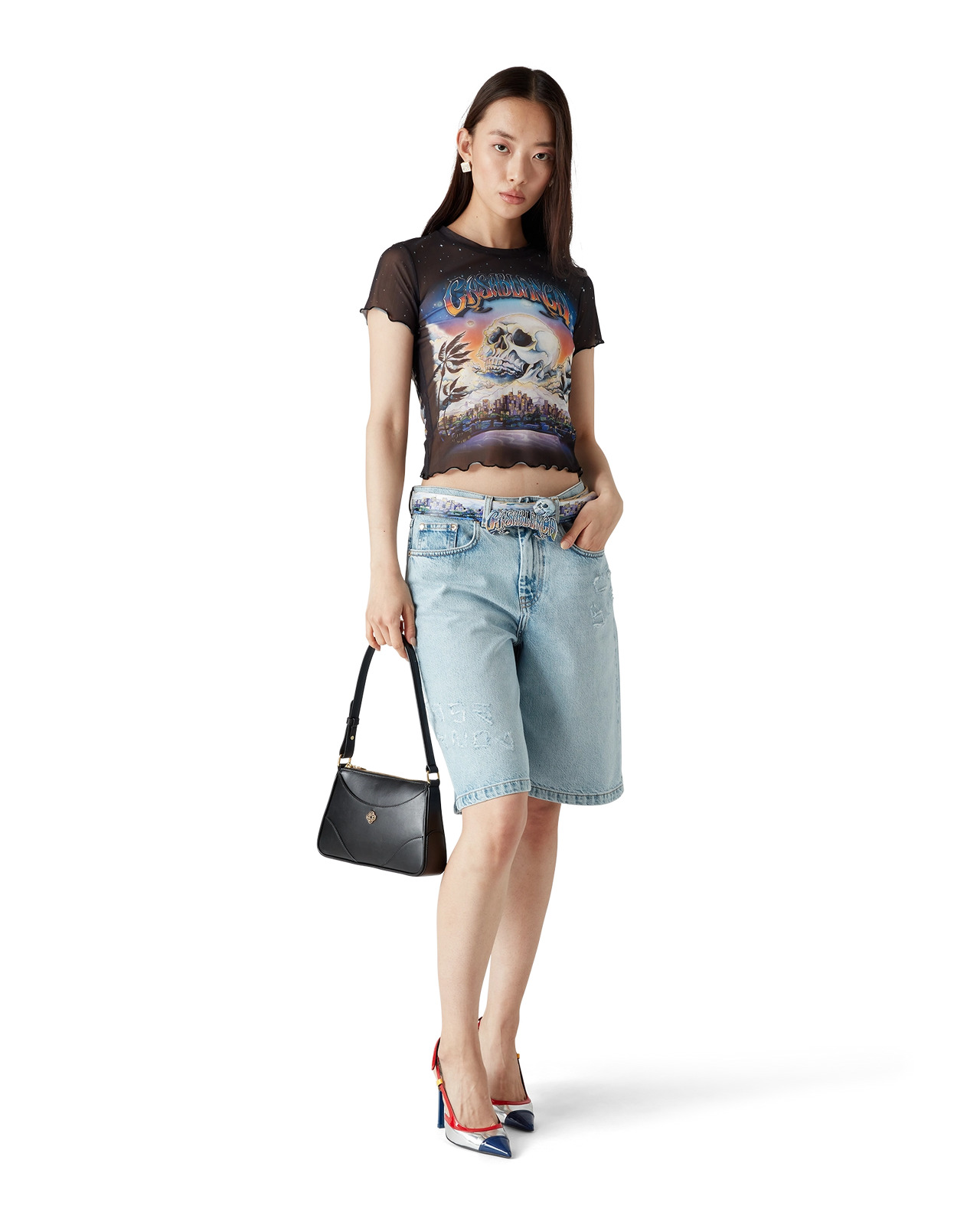 La Prémonition Mesh T-Shirt | Casablanca Paris - 2