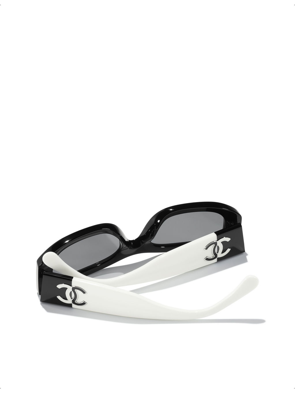 CH5525 rectangle-frame acetate sunglasses - 4