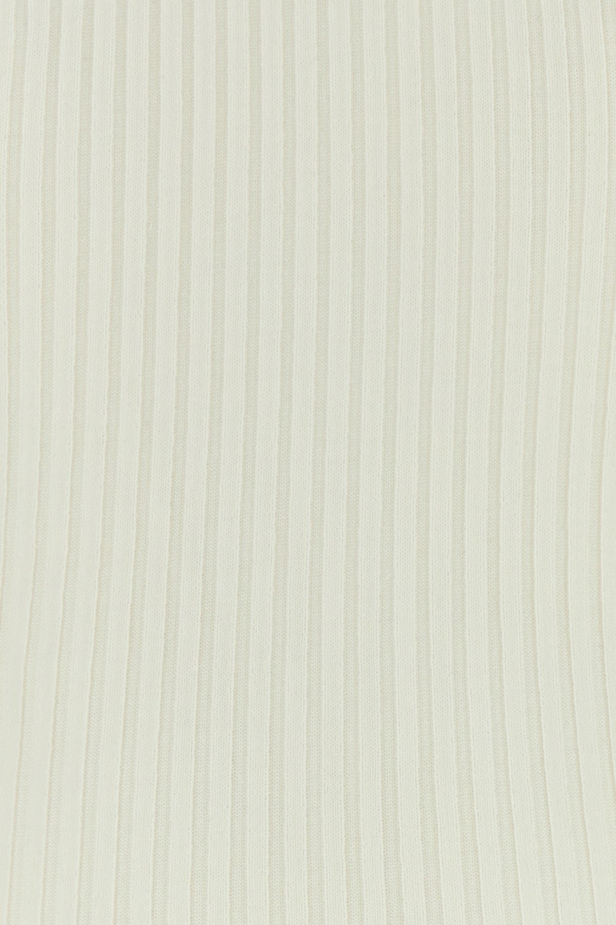 White stretch wool blend tank top - 3