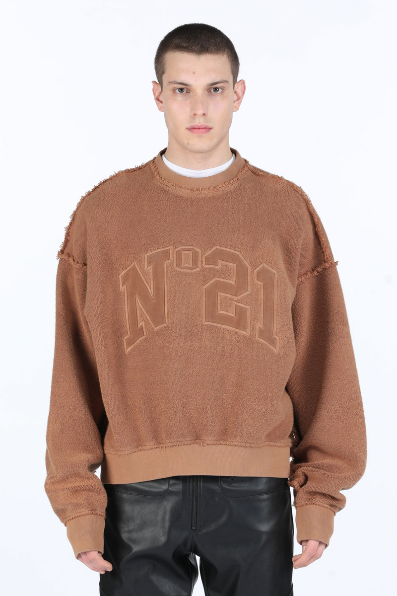 LOGO-APPLIQUÉ SWEATSHIRT 1