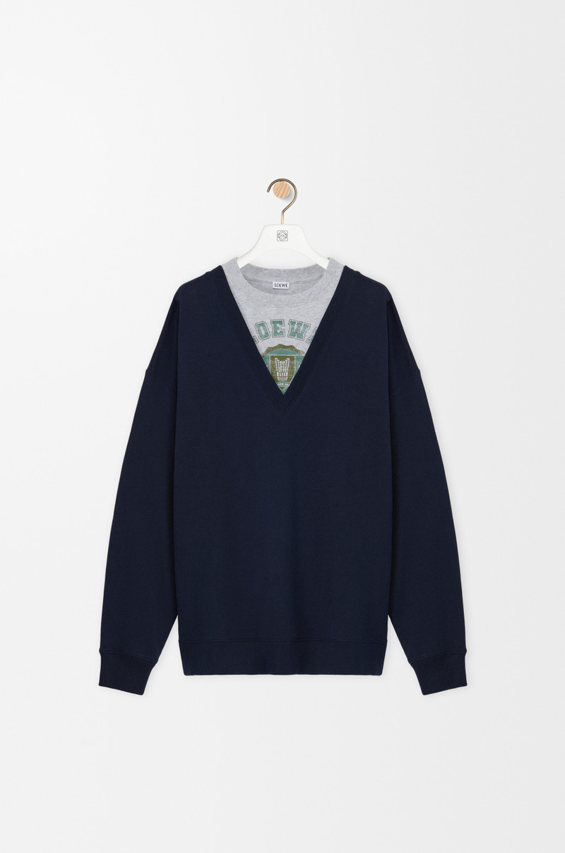 Sweatshirt in cotton 1