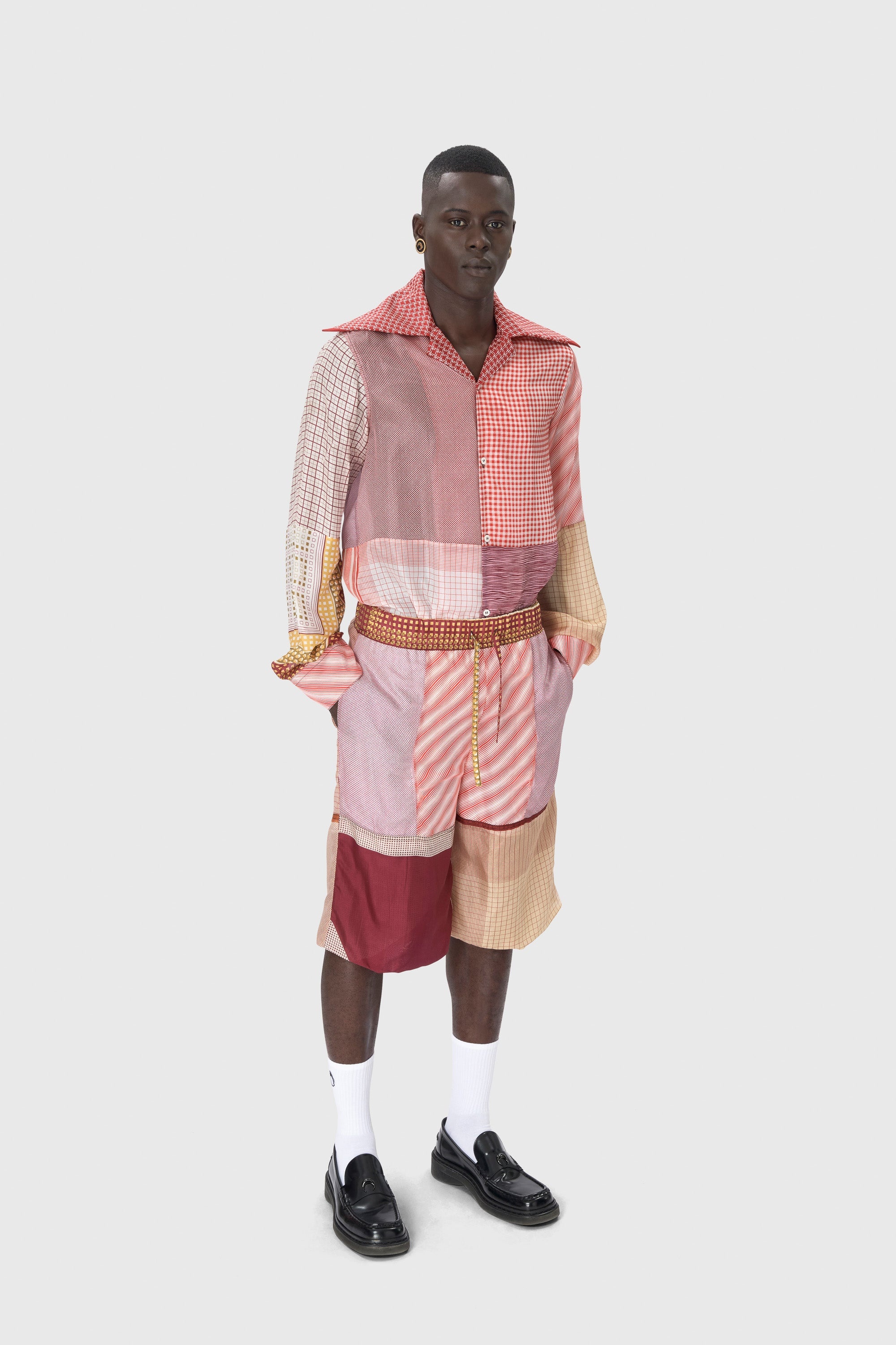 Regenerated Silk Scarves Bermudas - 2