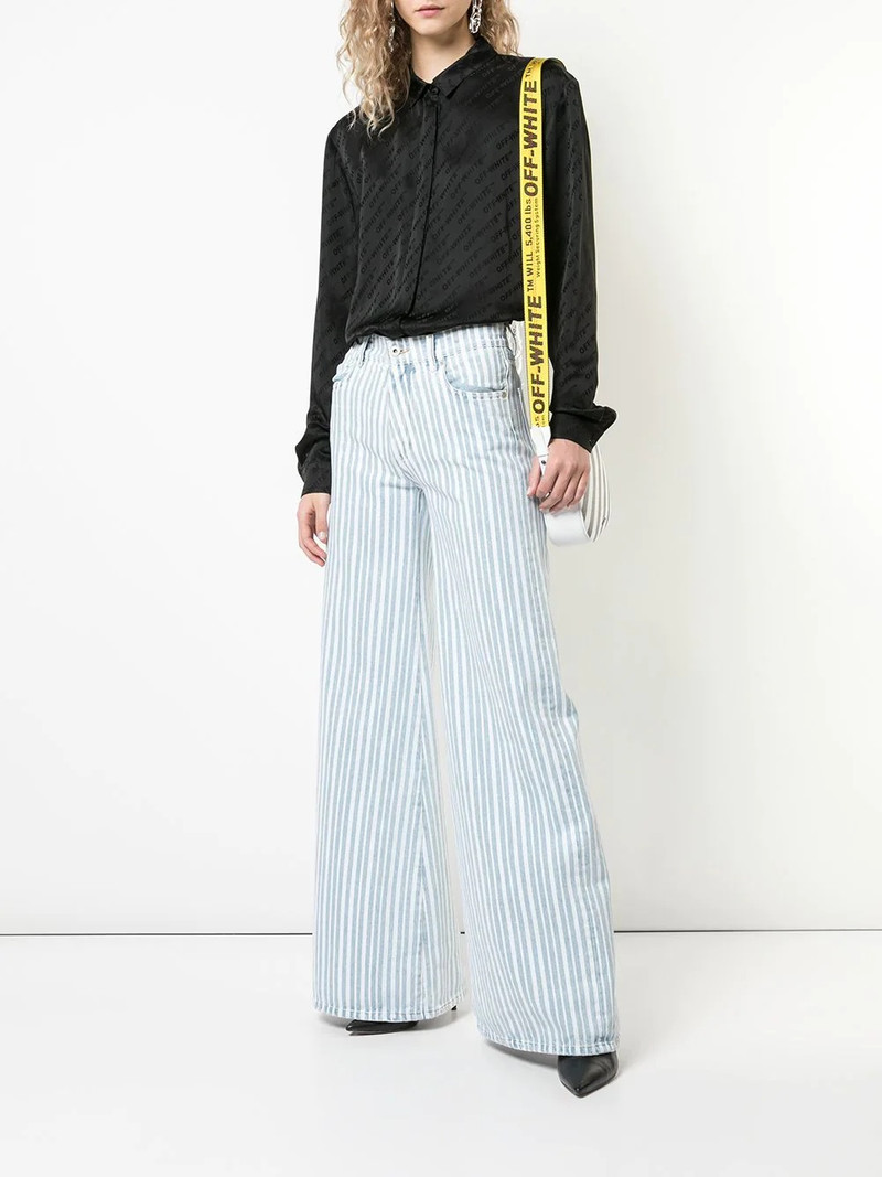 Off-White wide leg jeans outlook