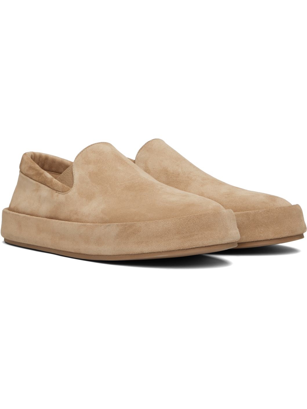 Tan Cassapelle Slip-On Sneakers - 4