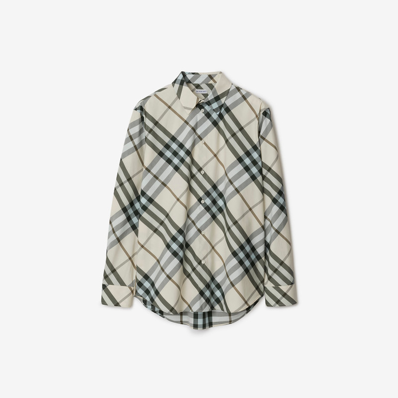 Check Cotton Shirt 1