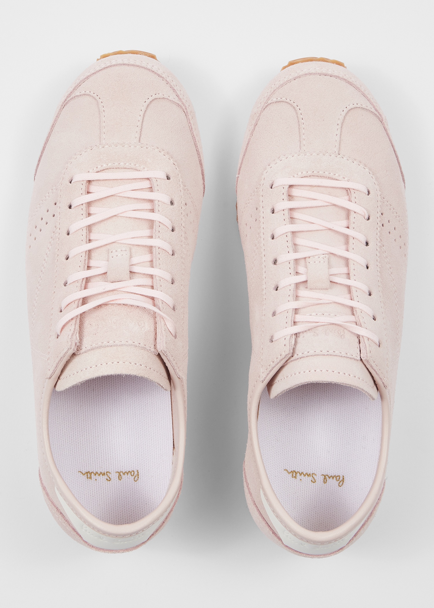 Women's Pink Nubuck 'Maltese' Trainers - 2