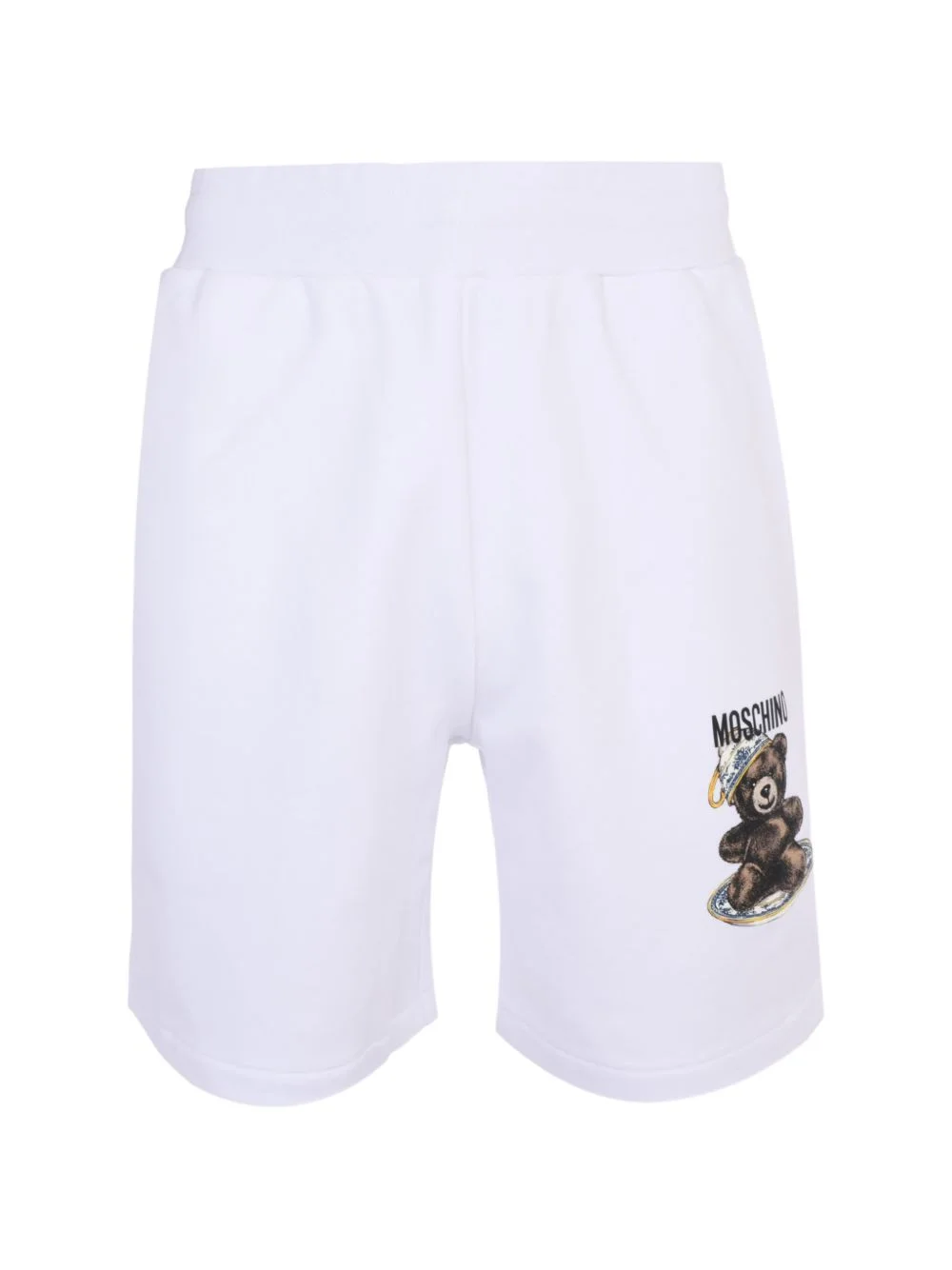 printed track shorts - 1