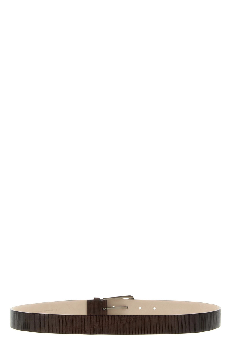 Brunello Cucinelli Ribbed belt outlook