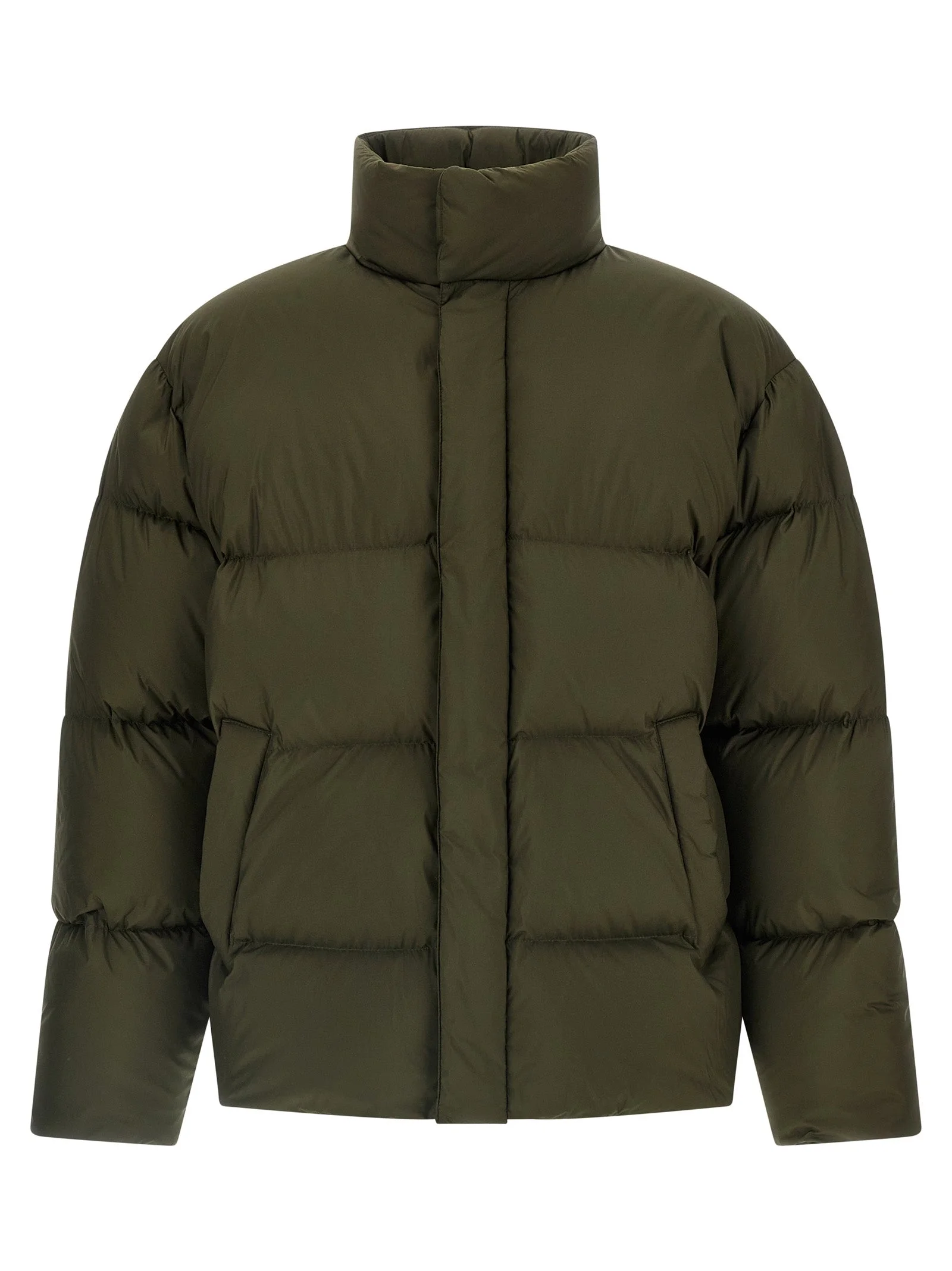 Padded Down Jacket Puffer Jackets Green - 1
