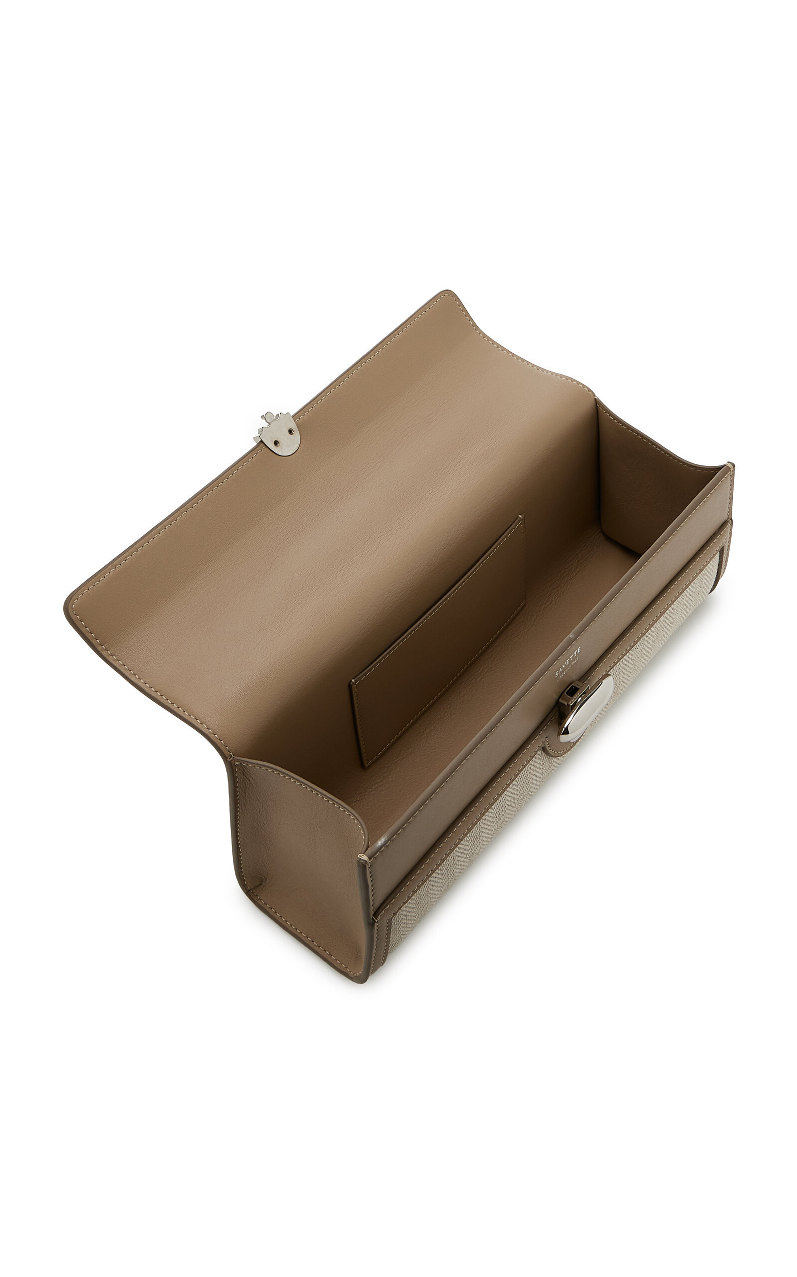 The Slim Symmetry Linen Pochette neutral - 5