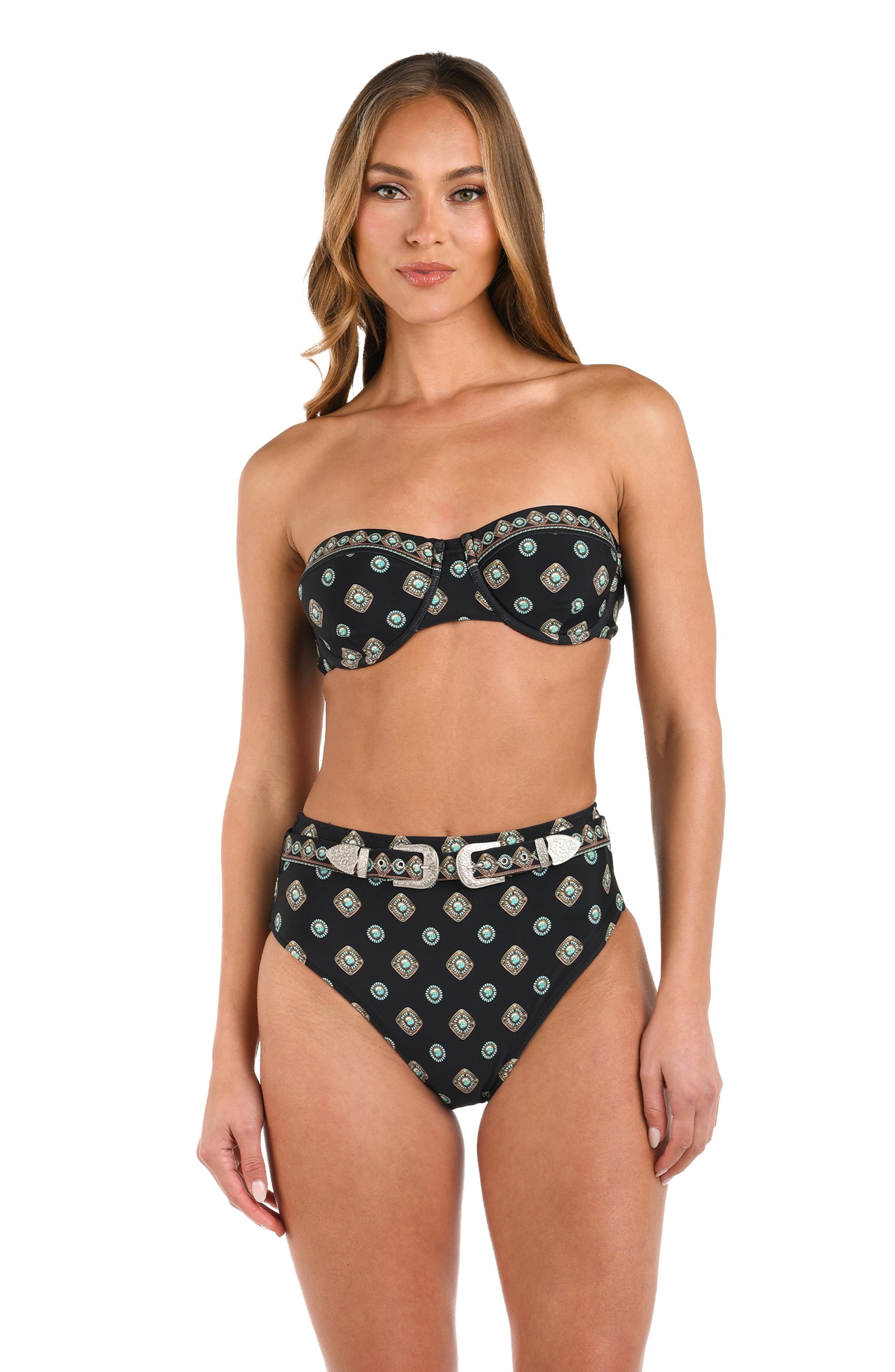 L'AGENCE Alexandra Underwire Bikini Top in Black at Nordstrom - 5