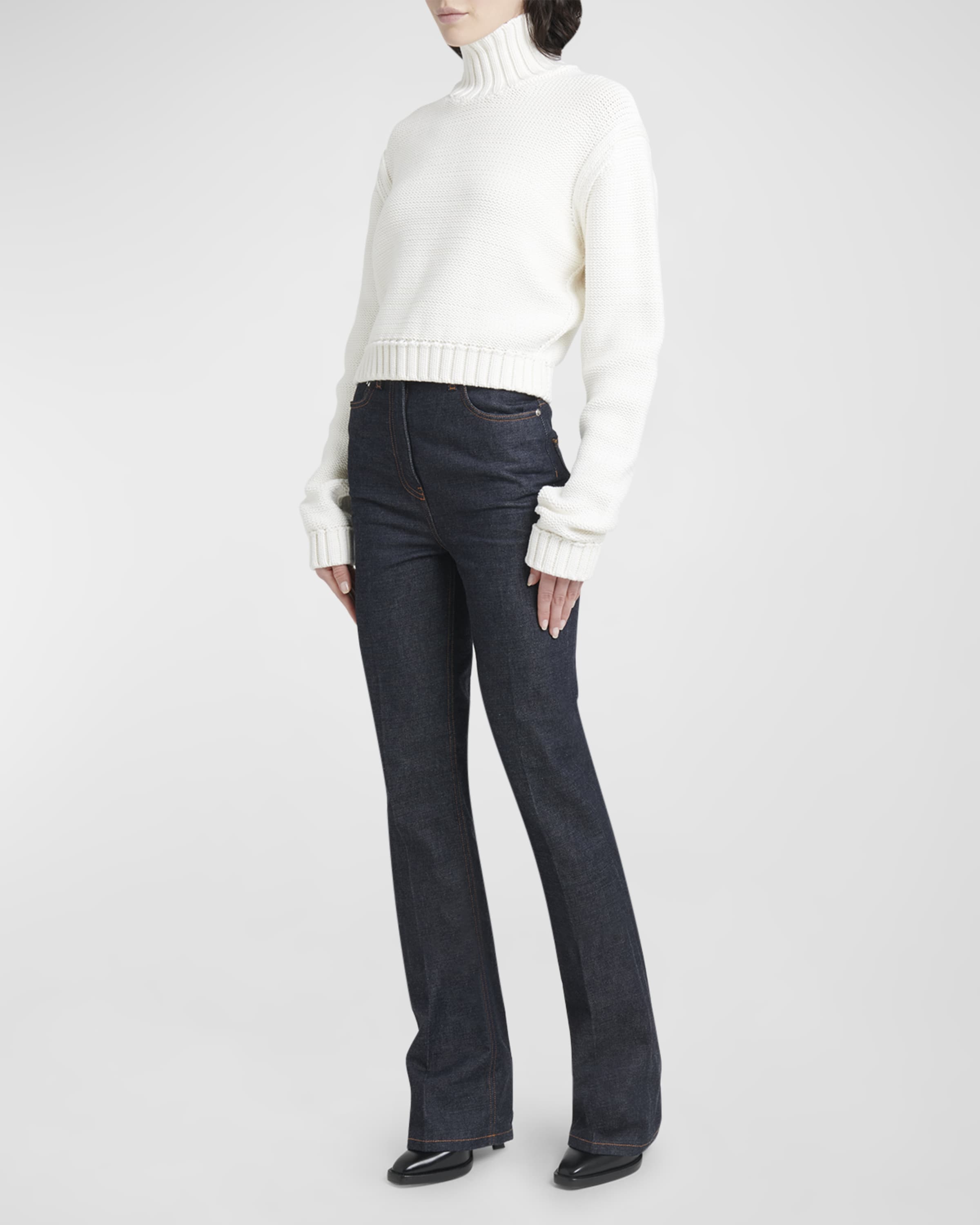 Long-Sleeve Turtleneck Sweater - 5