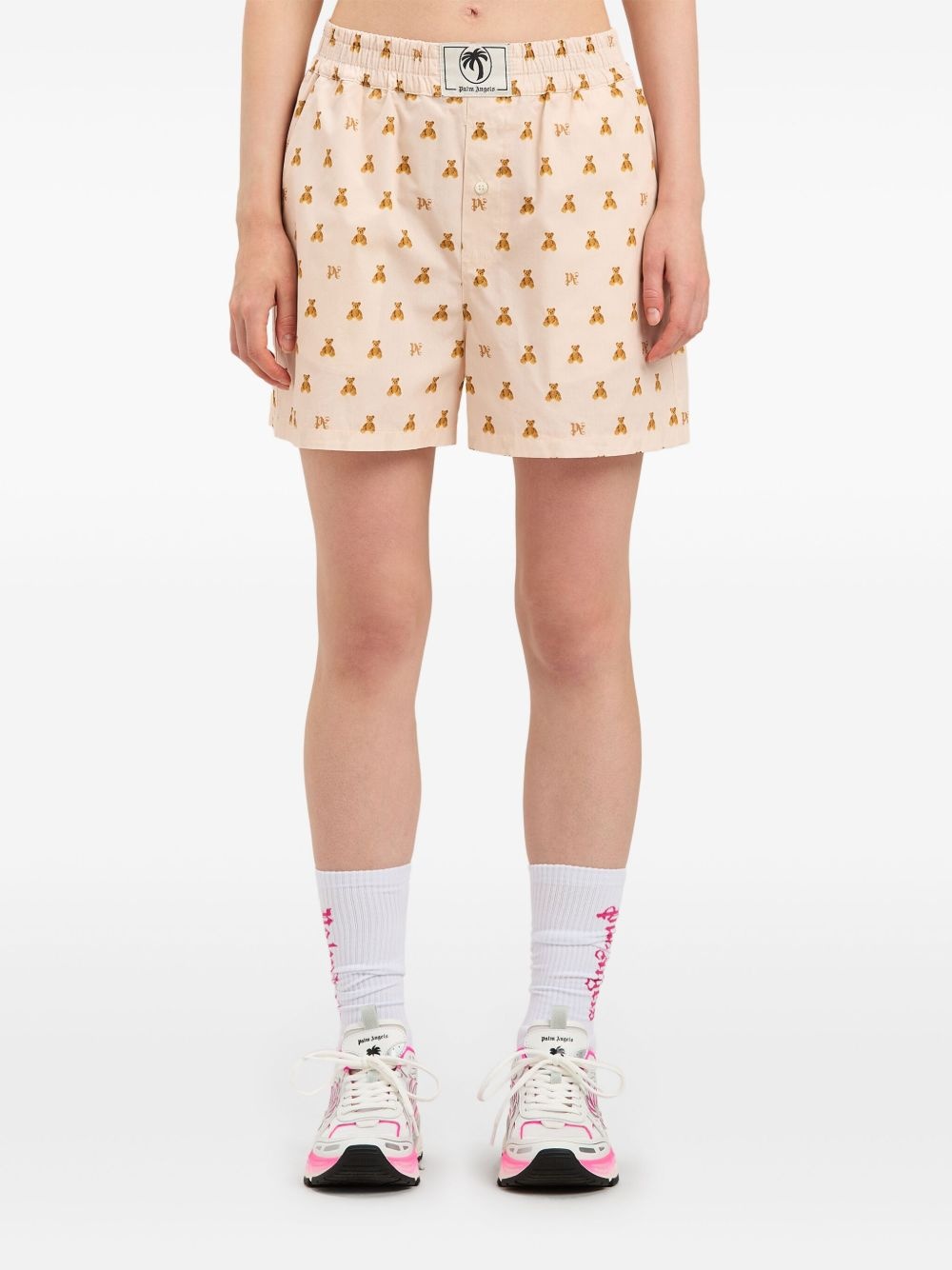Mini Bear Monogram shorts - 3