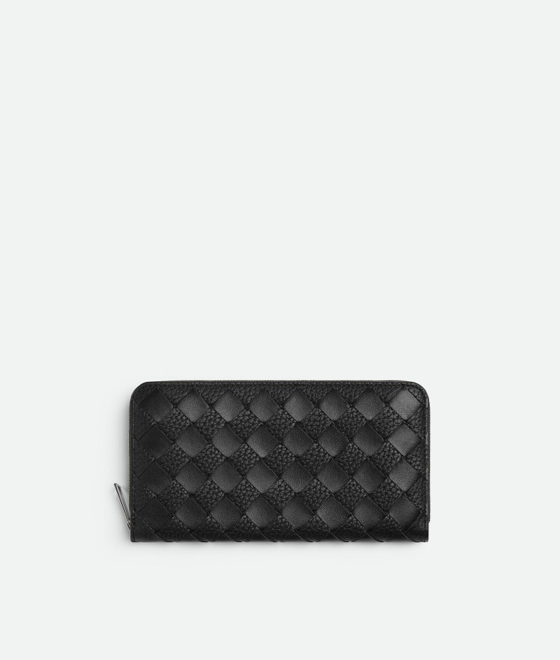 Intrecciato Zip Around Wallet 1
