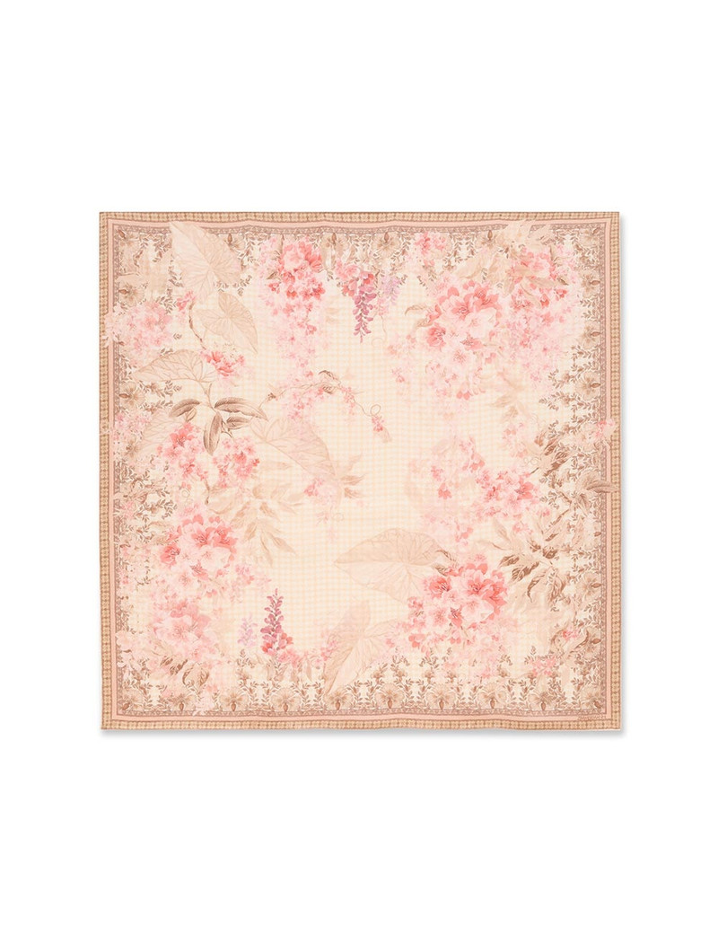 PRINTED SILK SQUARE 90 3