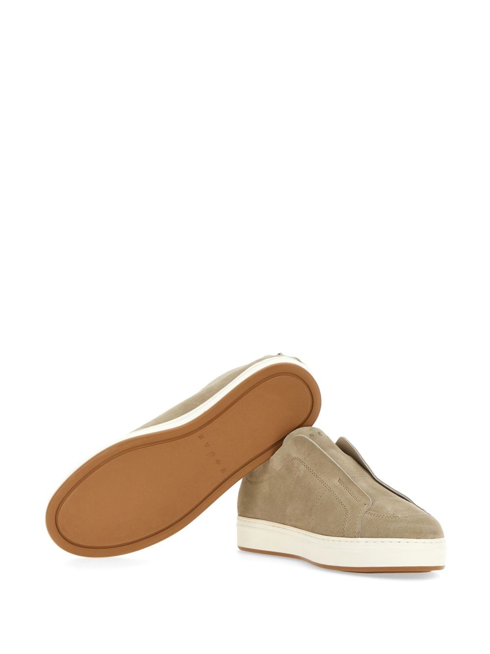 logo slip on sneakers - 4