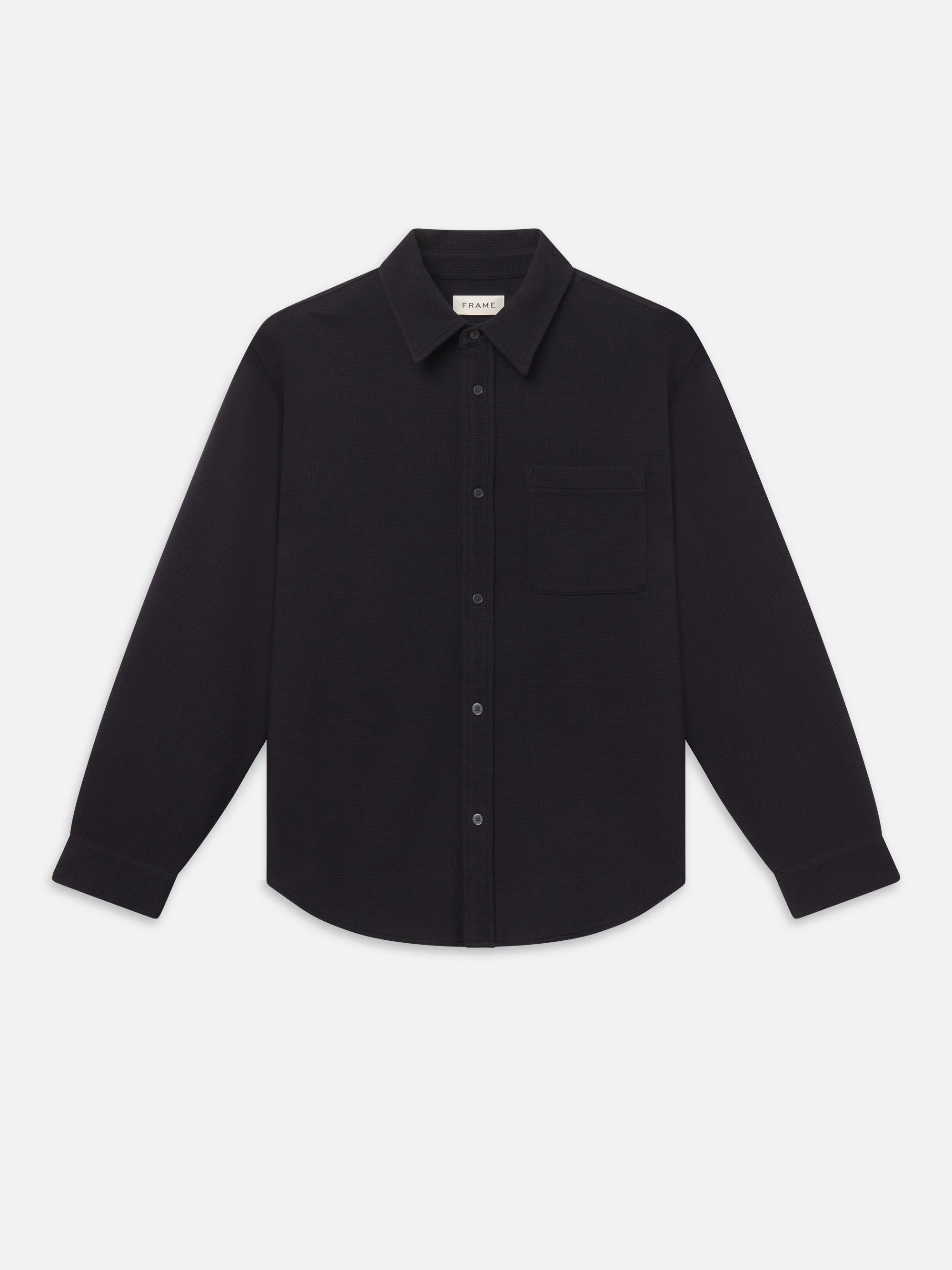 Waffle Textured Shirt - 1