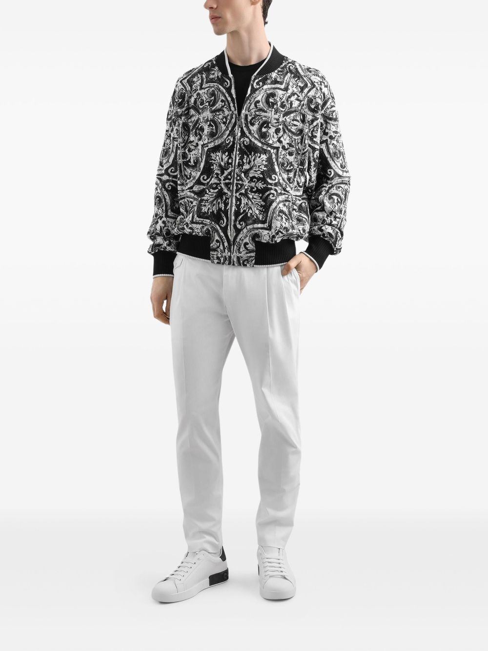 dart-detail tailored trousers - 2