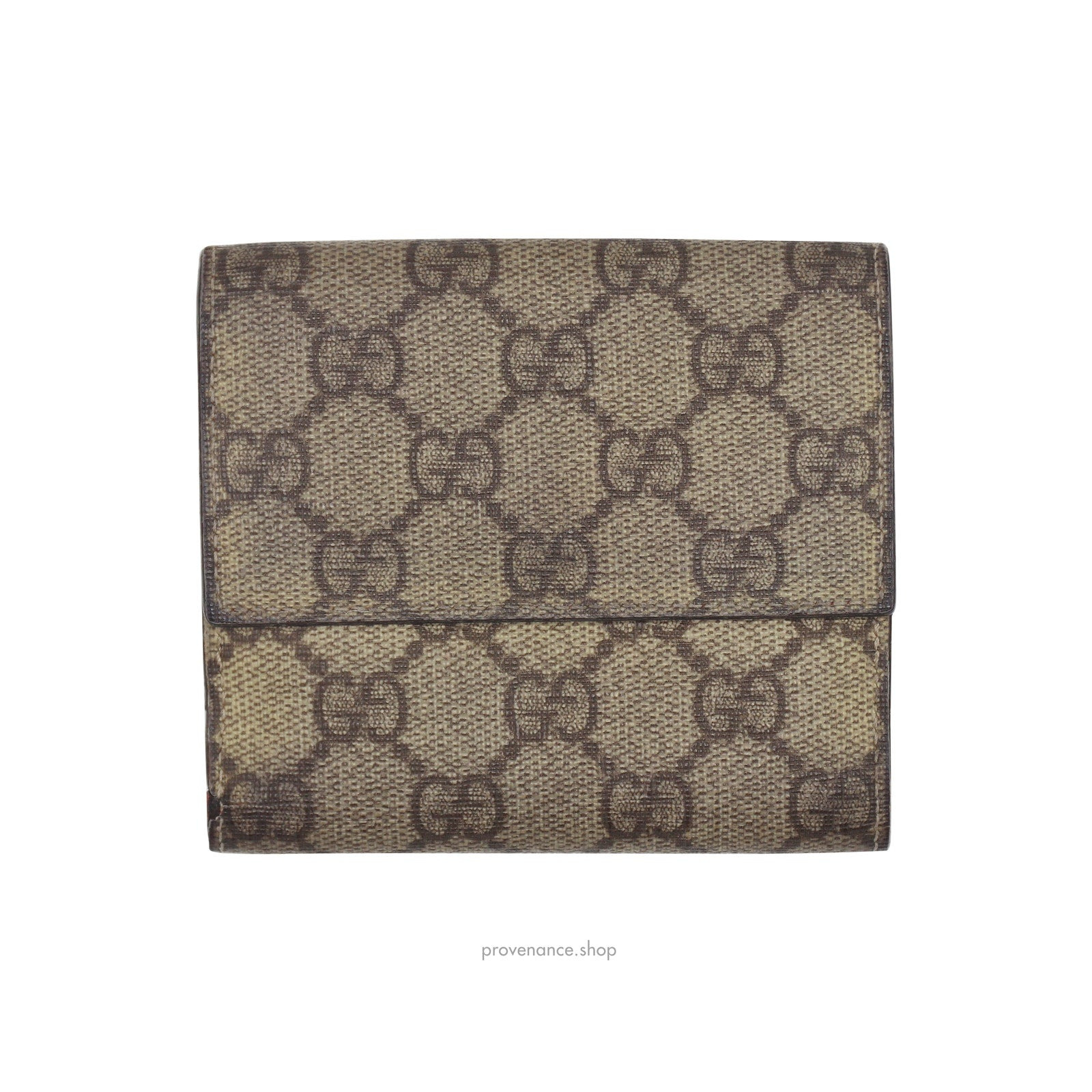 Gucci Trifold Wallet - GG Supreme Pink - 2