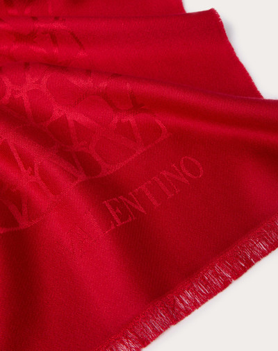 Valentino TOILE ICONOGRAPHE STOLE IN SILK AND WOOL outlook