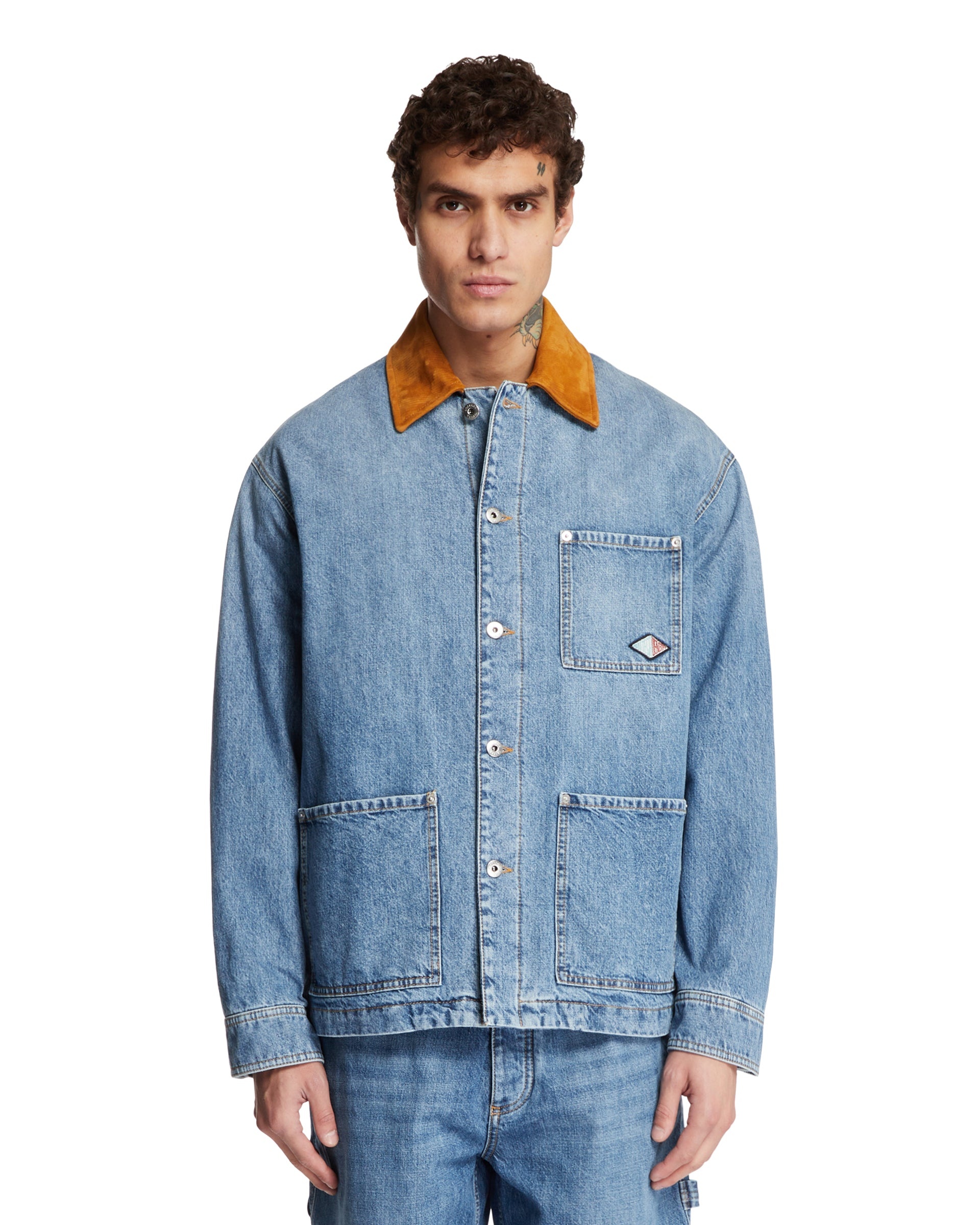 Indigo Vintage Denim Jacket - 1