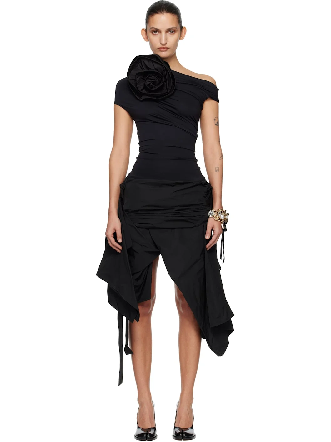 Black Rose Minidress - 1