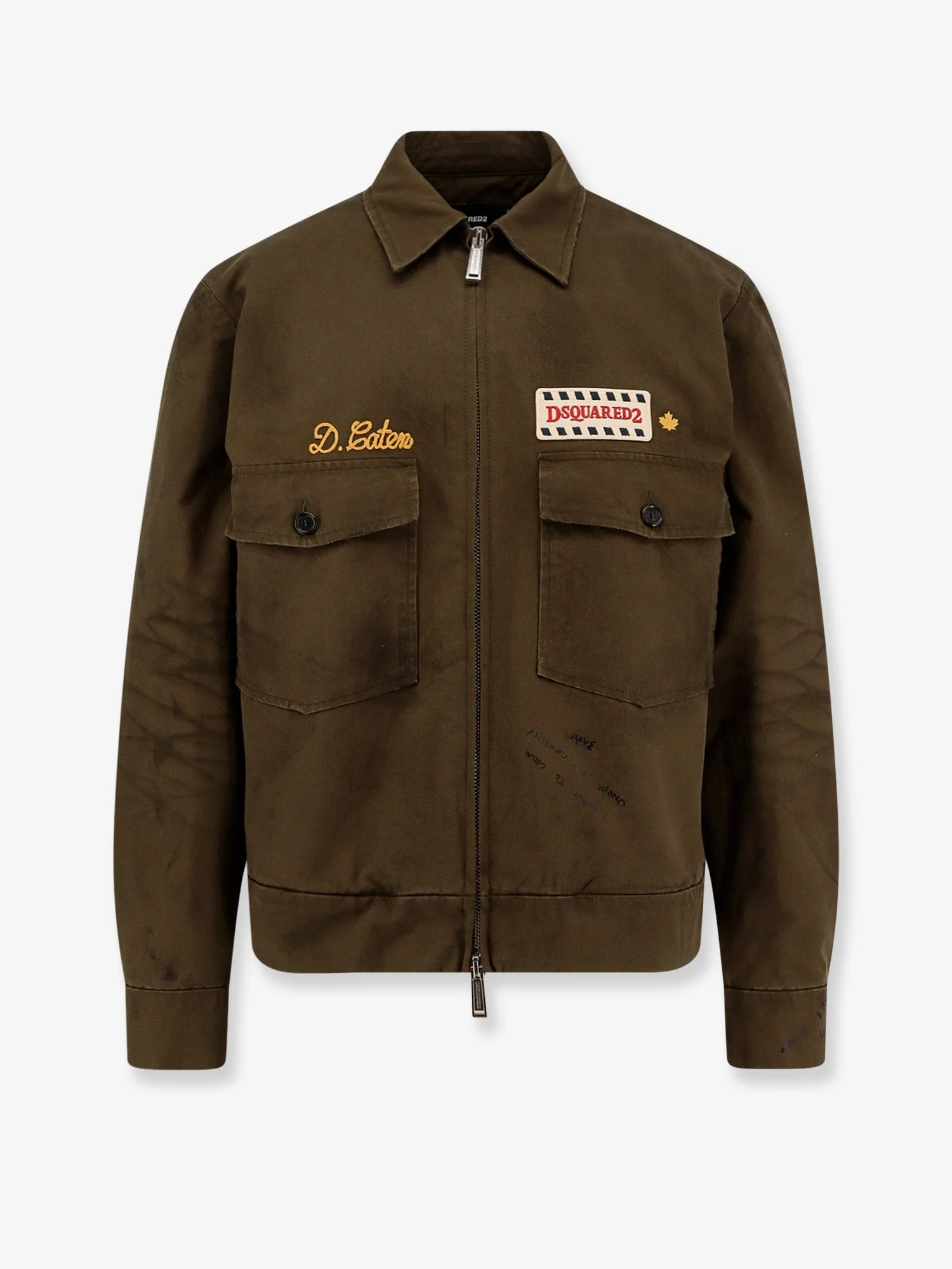 Dsquared2 Dsquared2 Bros Cotton Padded Jacket - 1