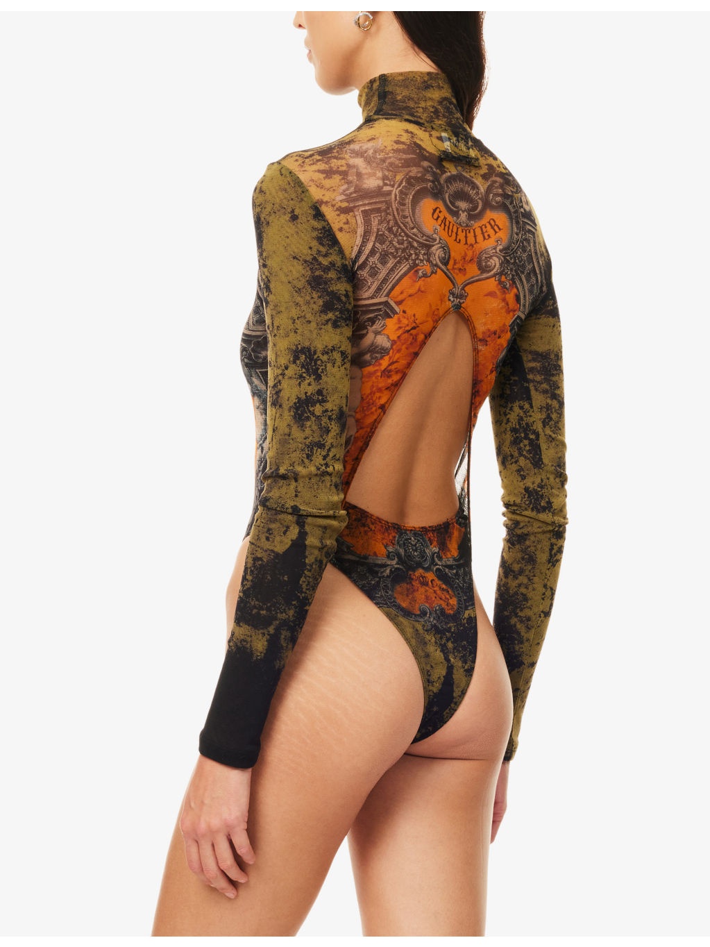 Medaillon Print Mesh Body - 4