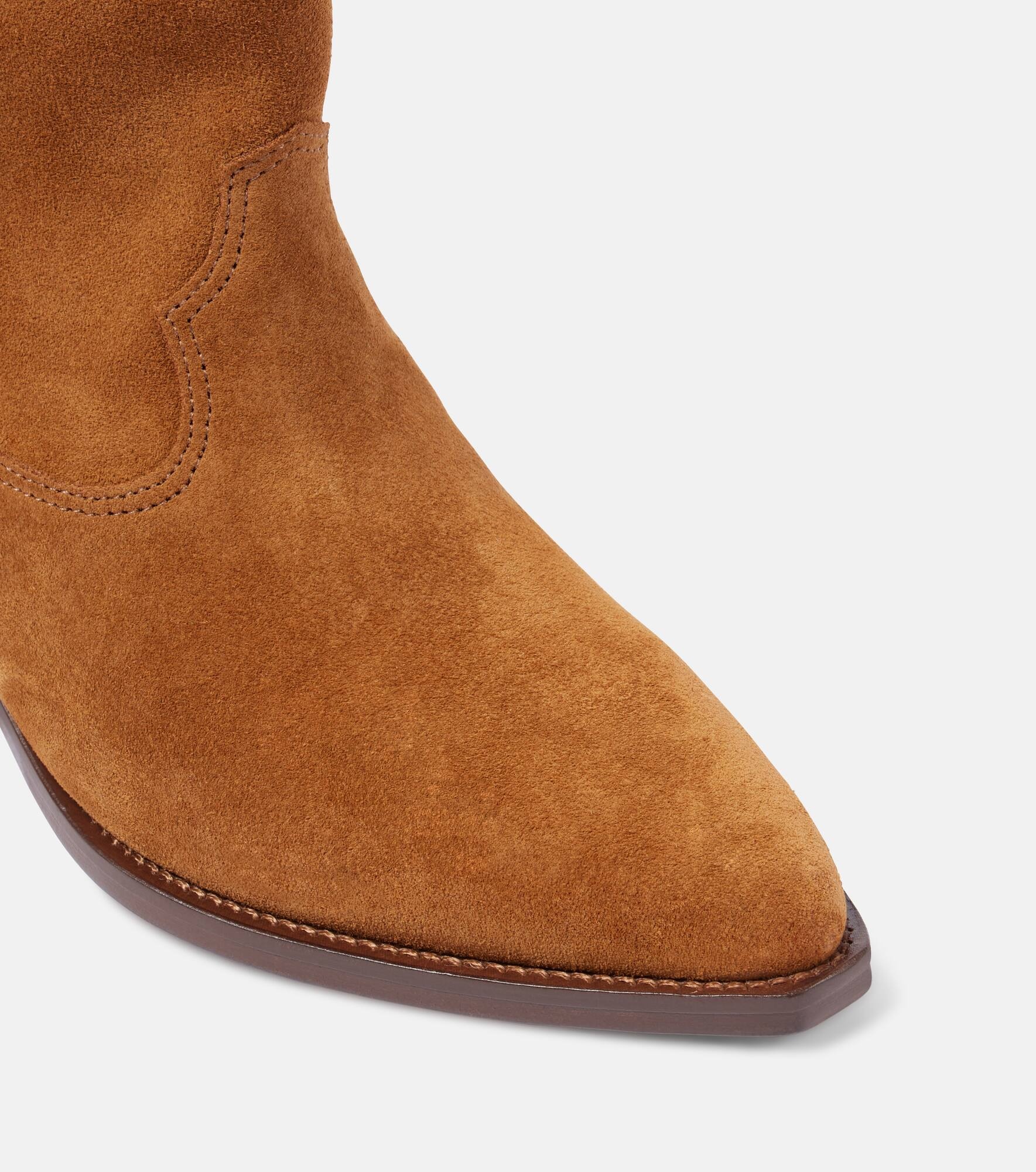 Duerto fringed suede cowboy boots - 5