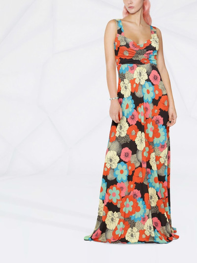 La DoubleJ Lauren floral-print maxi dress outlook