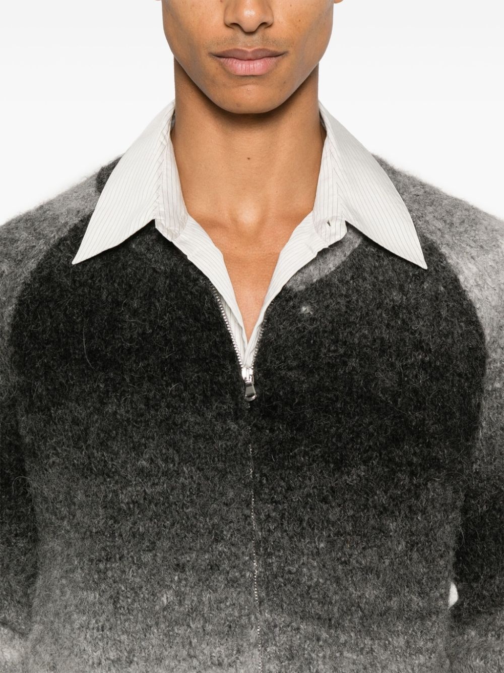 gradient-effect cardigan - 5