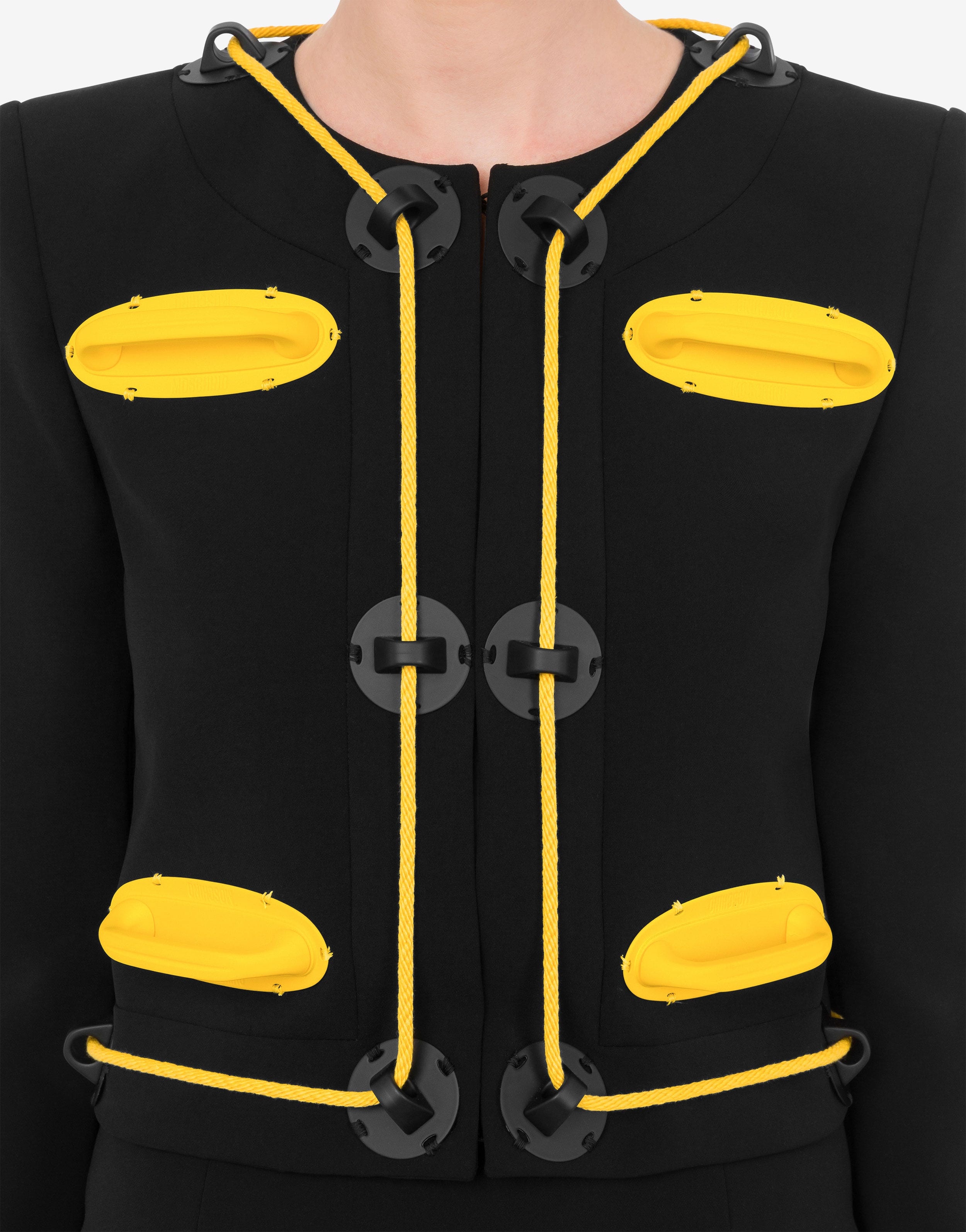 NAUTICAL DETAILS CRÊPE JACKET - 4