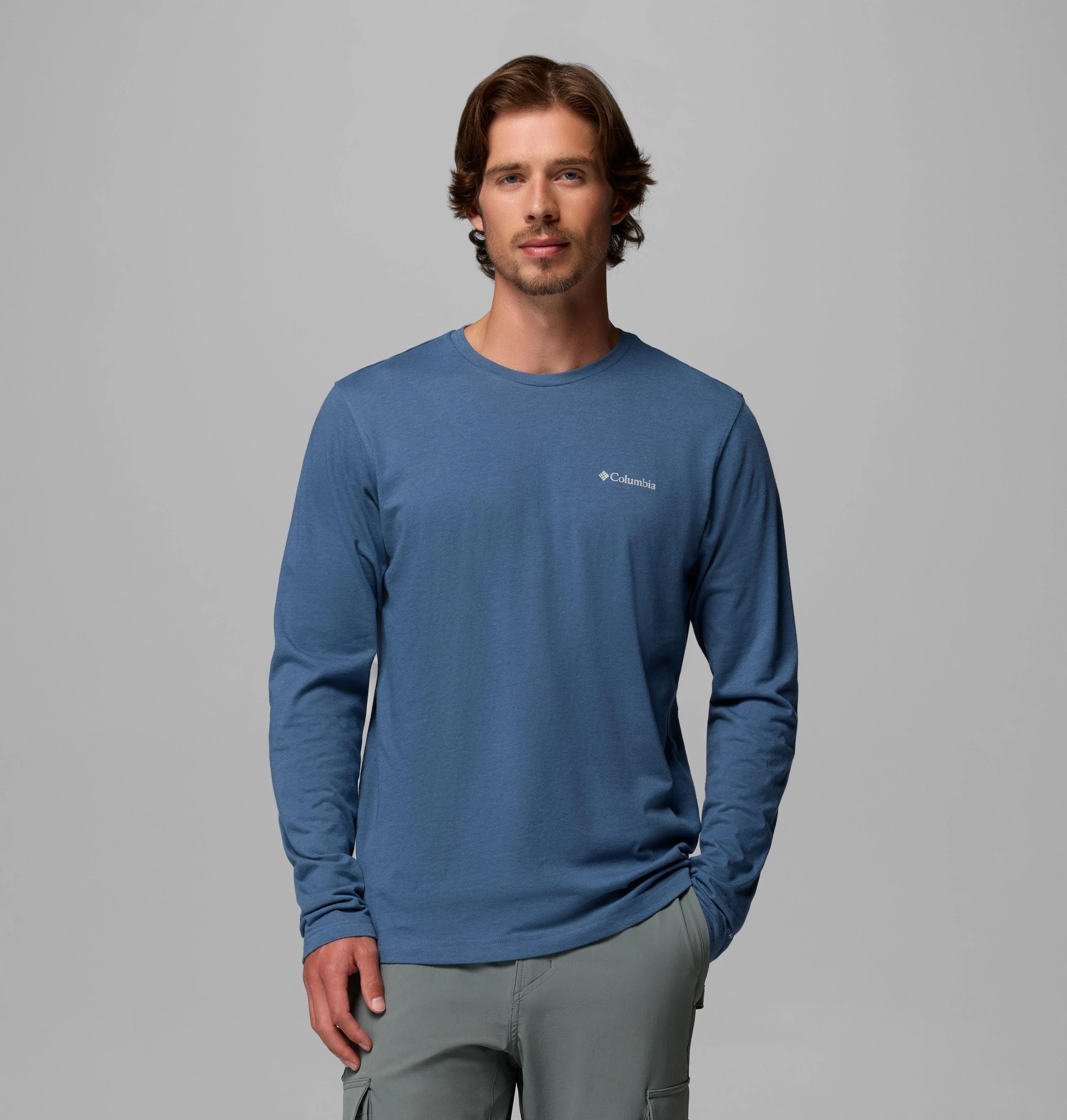 Men's Thistletown Hills Long Sleeve Crew Shirt - 1