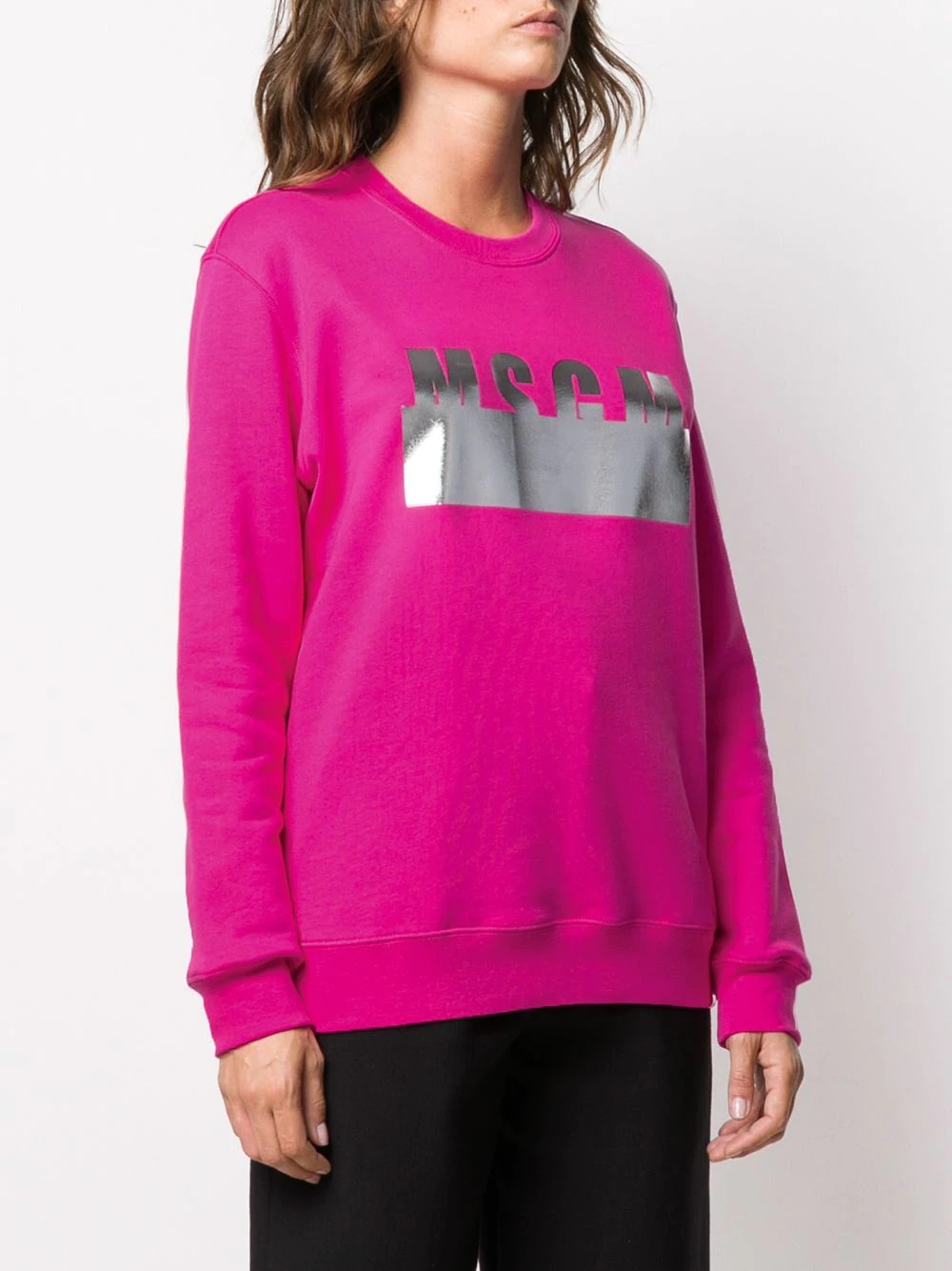 logo-print sweatshirt - 3