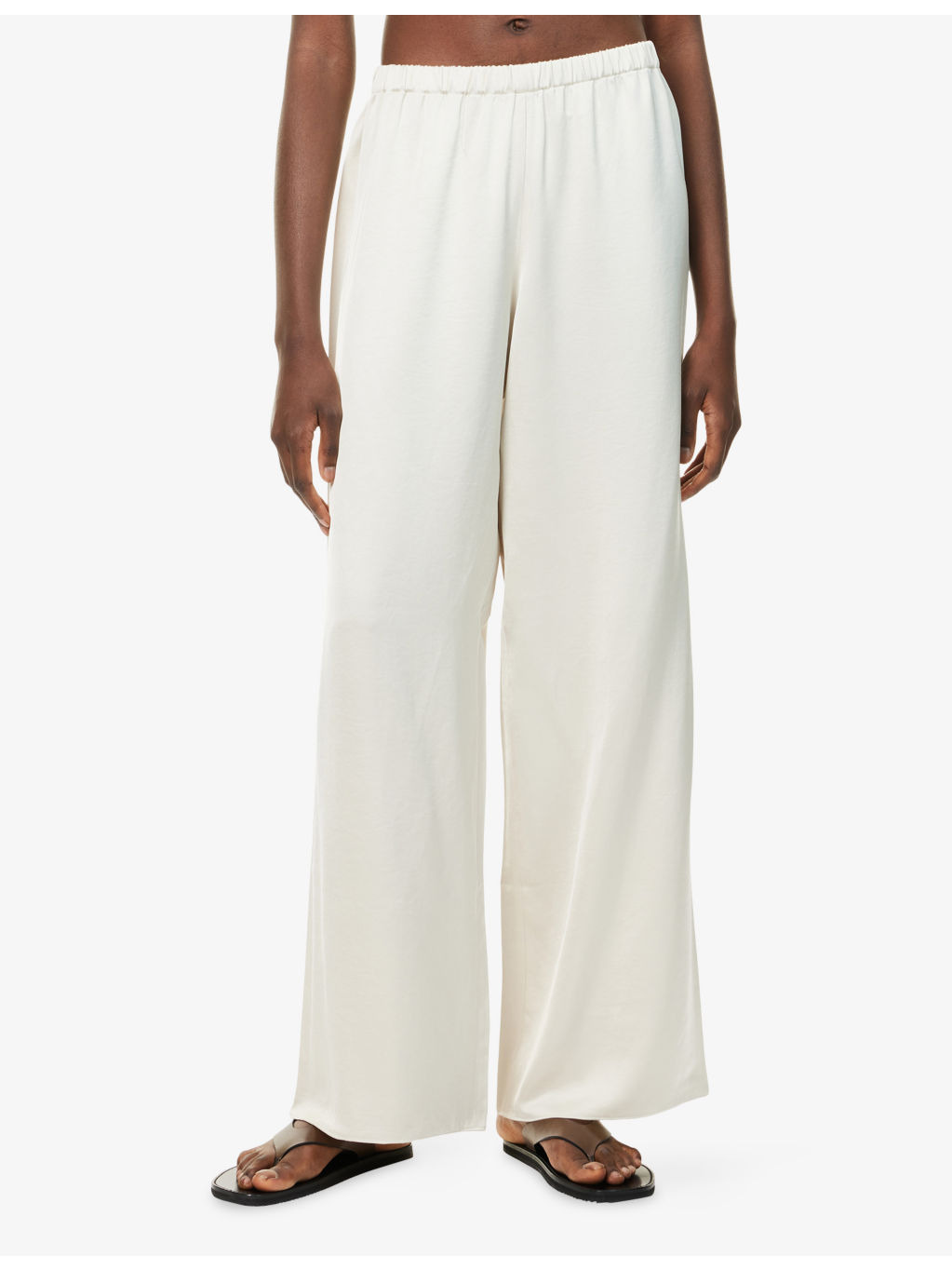 Demi Wide-Leg Woven Trousers - 3