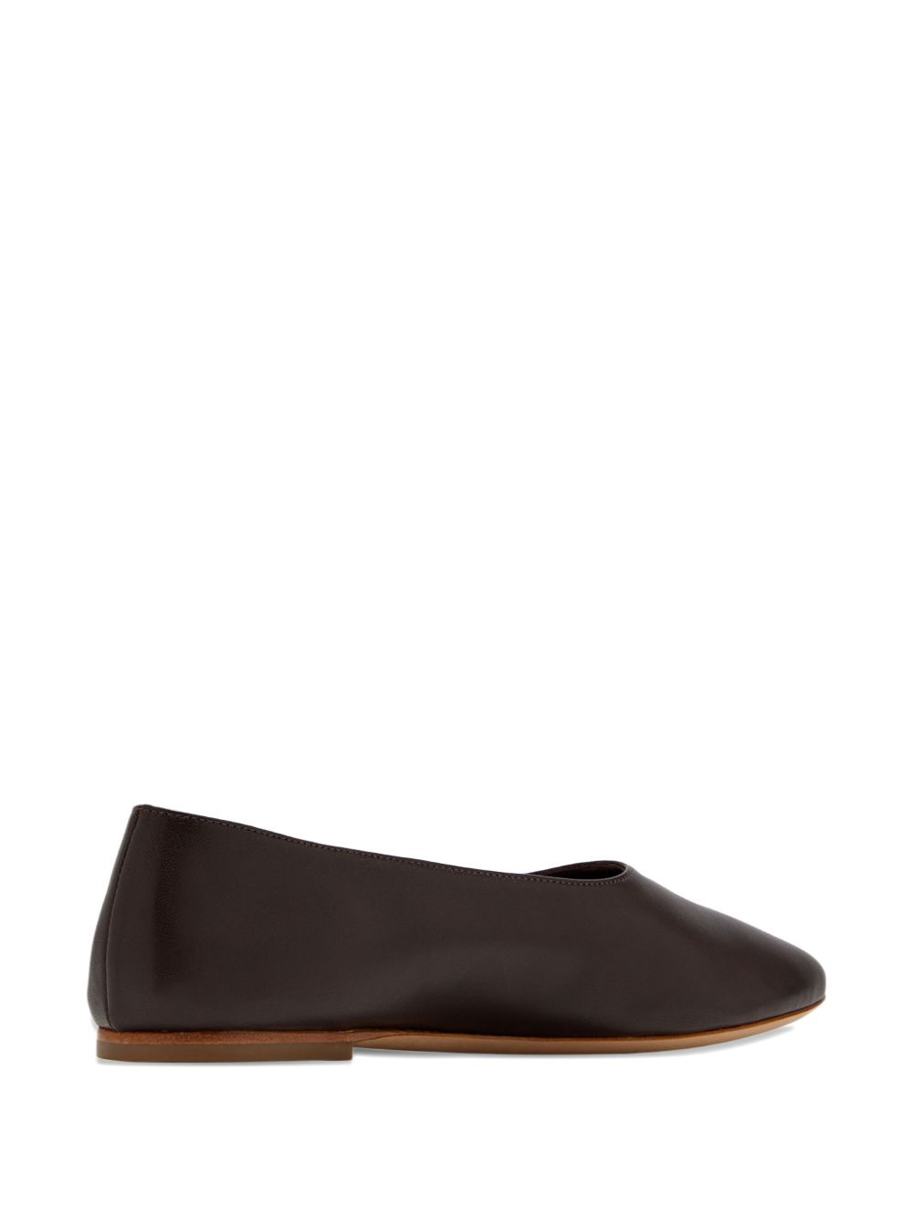 Alba leather ballet flats - 3