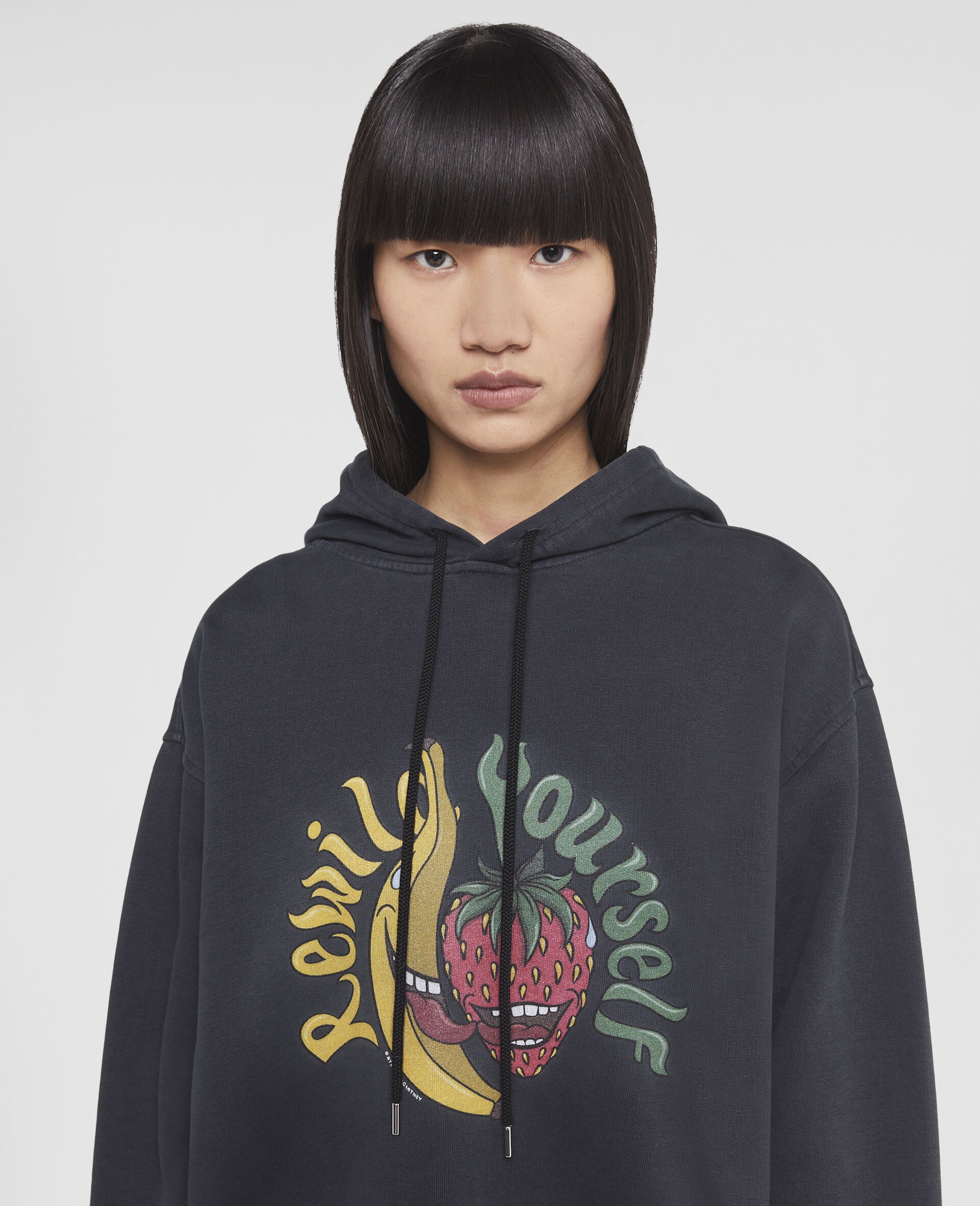 'Rewild Yourself' Fruit Print Hoodie - 4