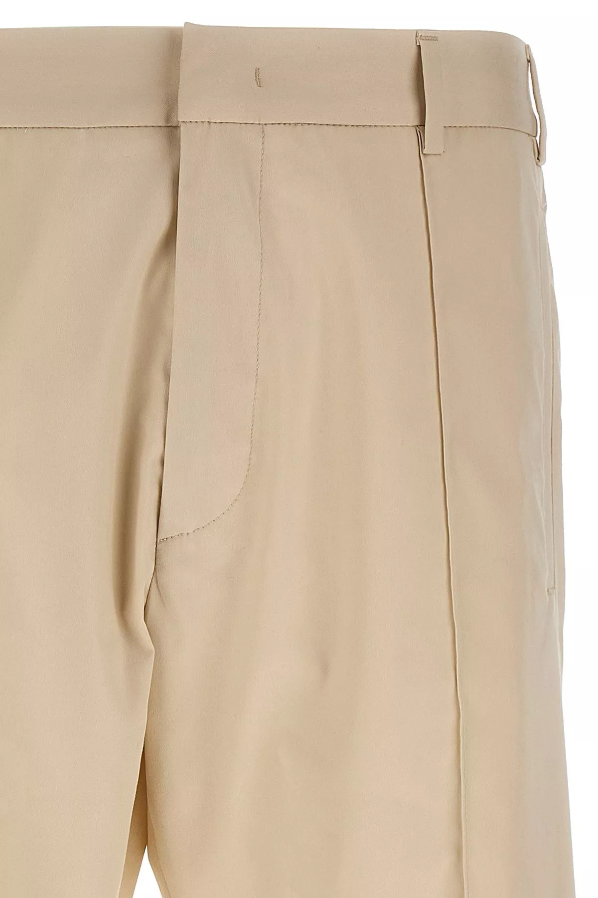 pants with front pleats - 3