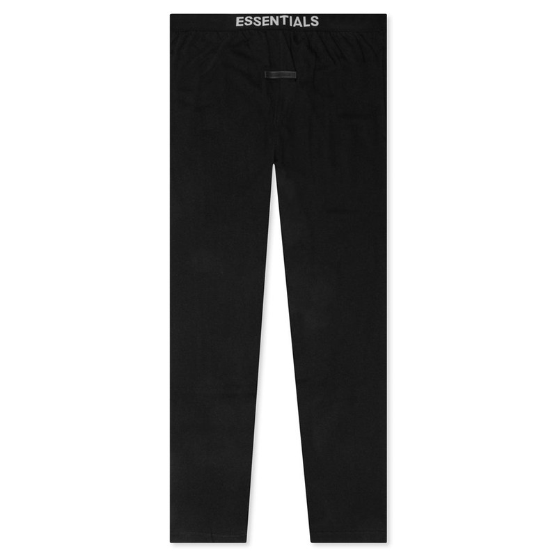 FEAR OF GOD ESSENTIALS LOUNGE PANT - BLACK - 1