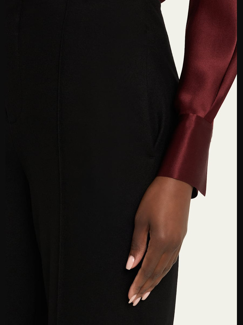 Vince Tailored Straight-Leg Wool Trousers outlook