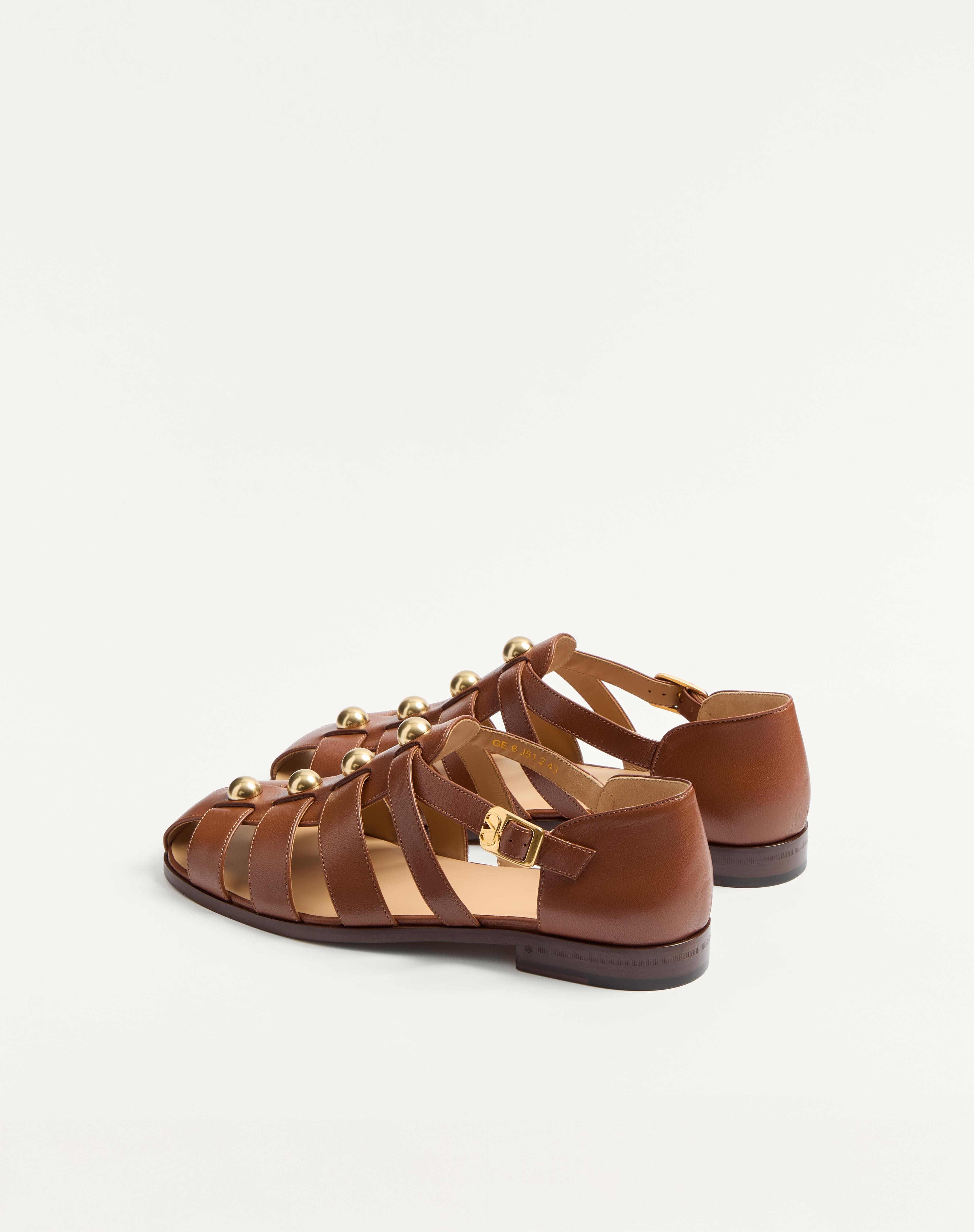 STUDSHIELD FISHERMAN CALFSKIN SANDAL - 5