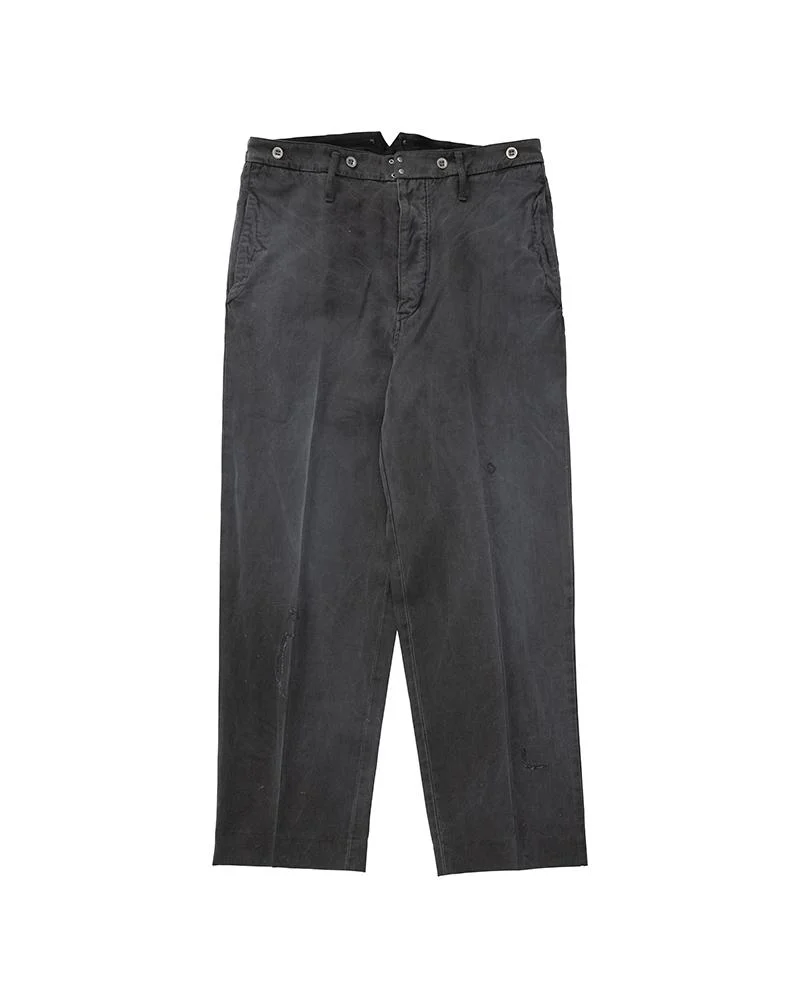 PASTORAL HW PANTS DMGD BLACK - 1