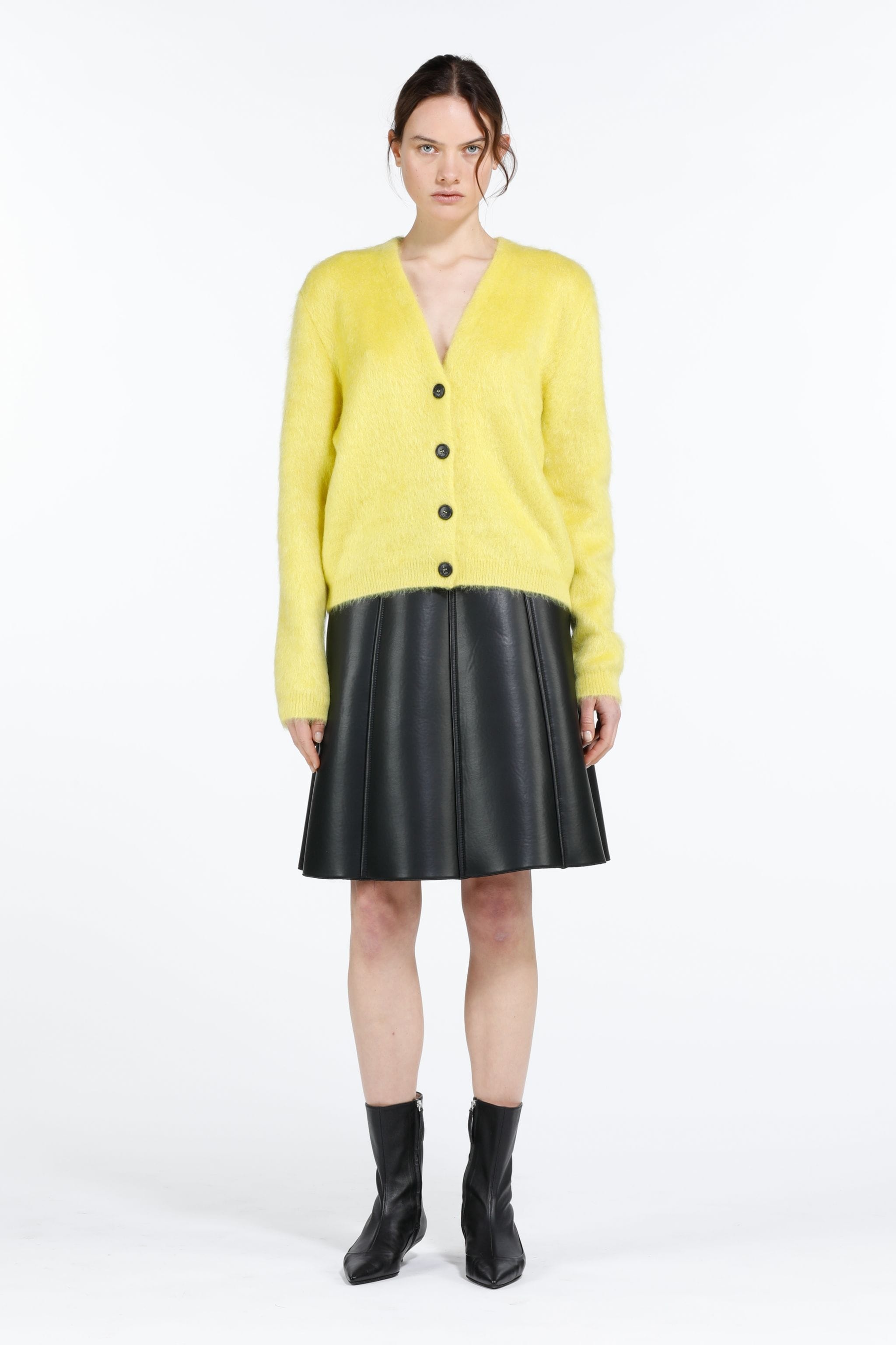 BRUSHED CARDIGAN - 4