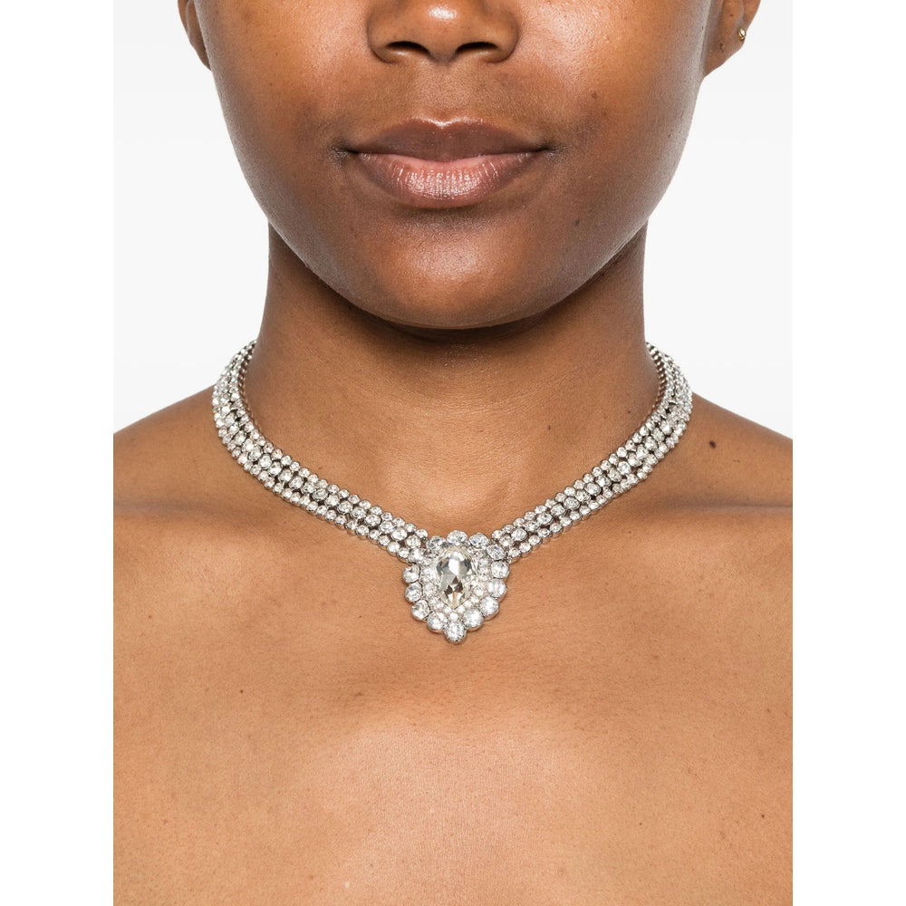 Alessandra Rich Silver Necklaces Women - 3