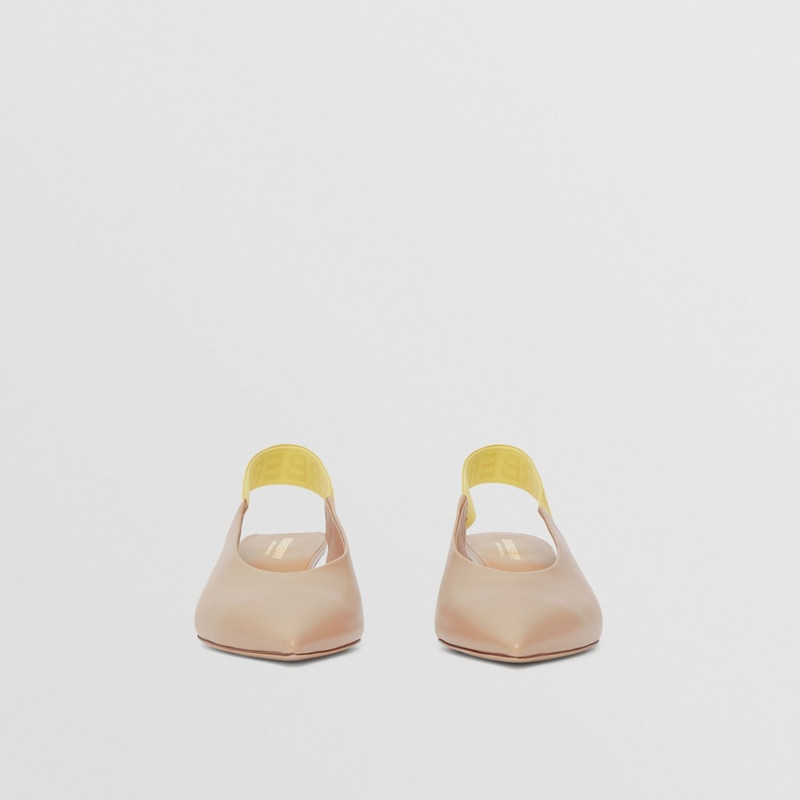 Leather Slingback Pumps 4