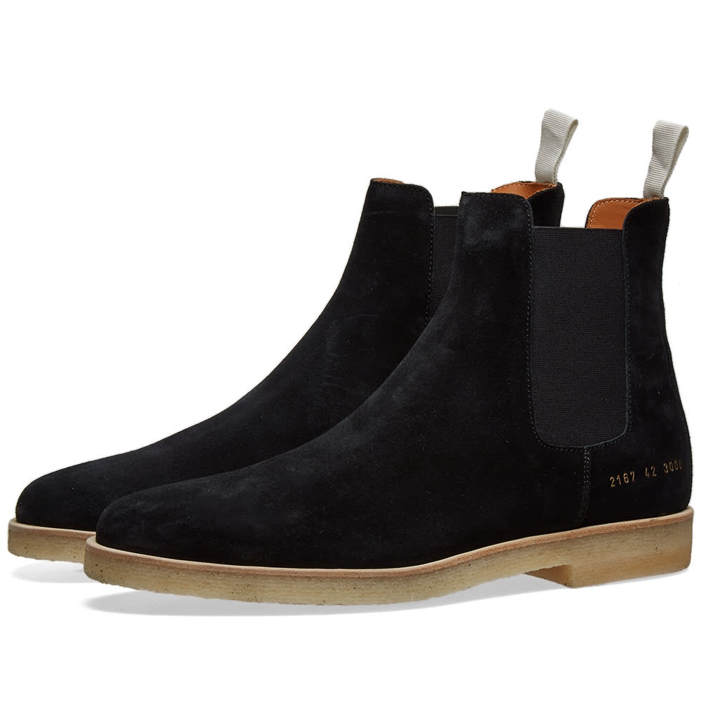 Common Projects Suede Chelsea Boot - 1