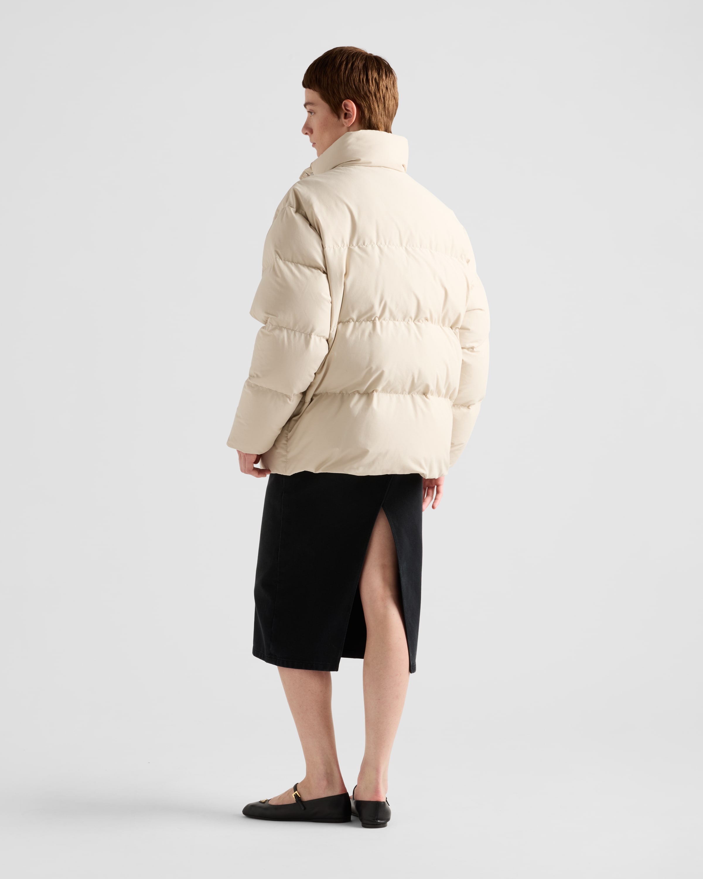 Technical fabric down jacket - 5