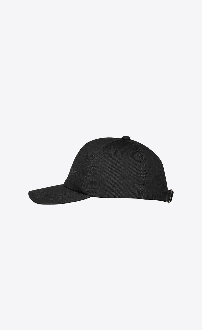 SAINT LAURENT saint laurent cap in gabardine outlook