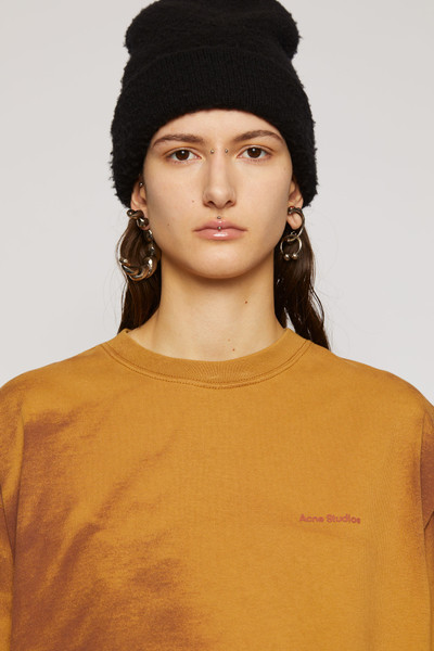 Acne Studios Pilled beanie black outlook