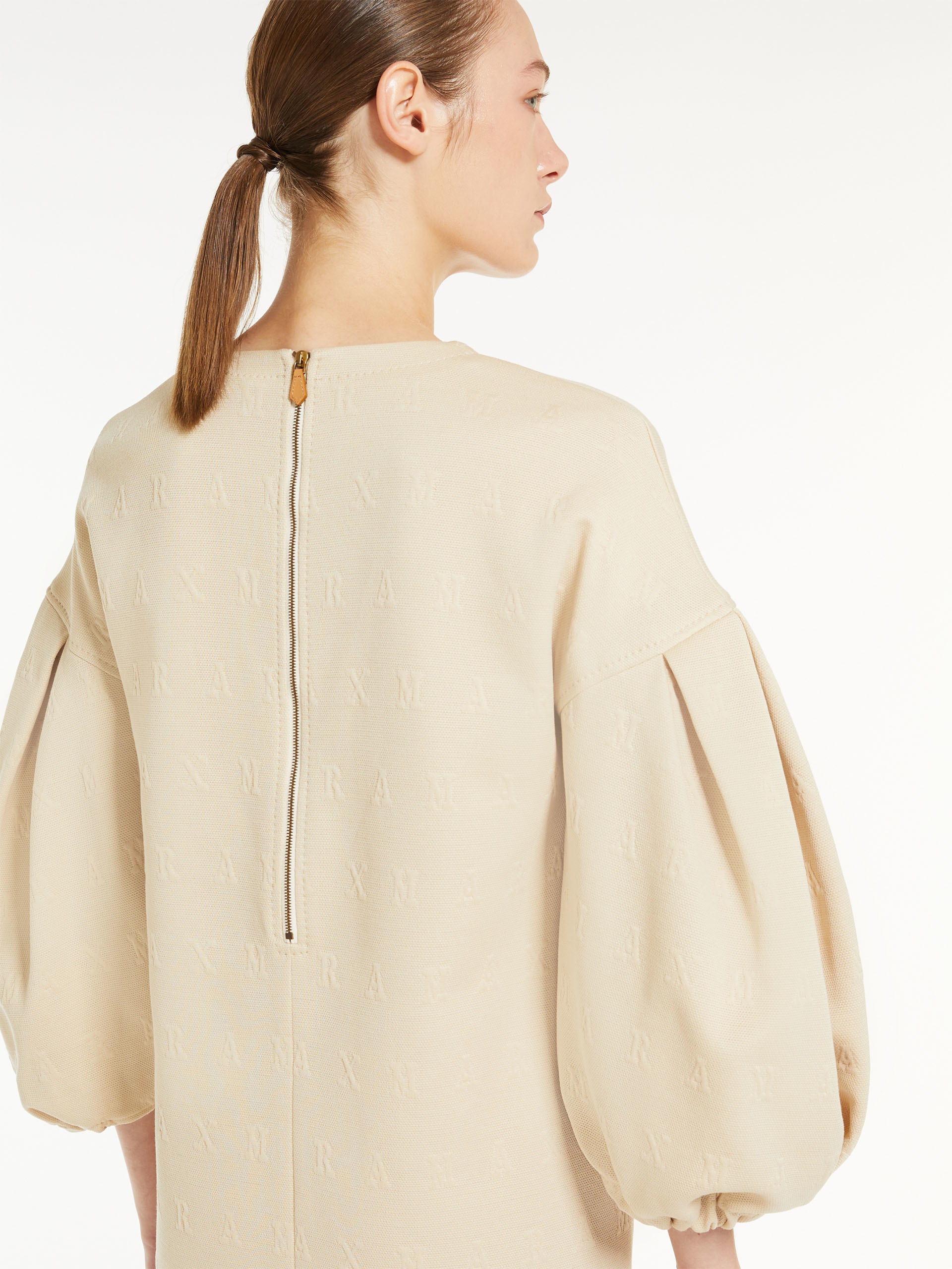 Max Mara MALIA Cotton jersey short dress | REVERSIBLE